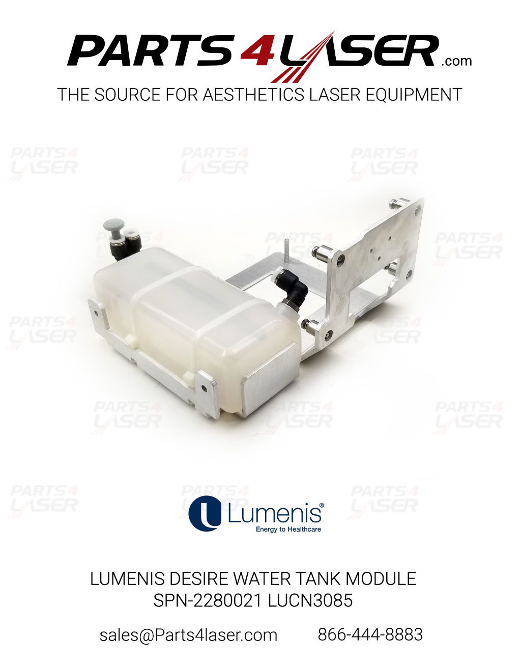 LUMENIS DESIRE WATER TANK MODULE SPN-2280021 LUCN3085 - Image 3