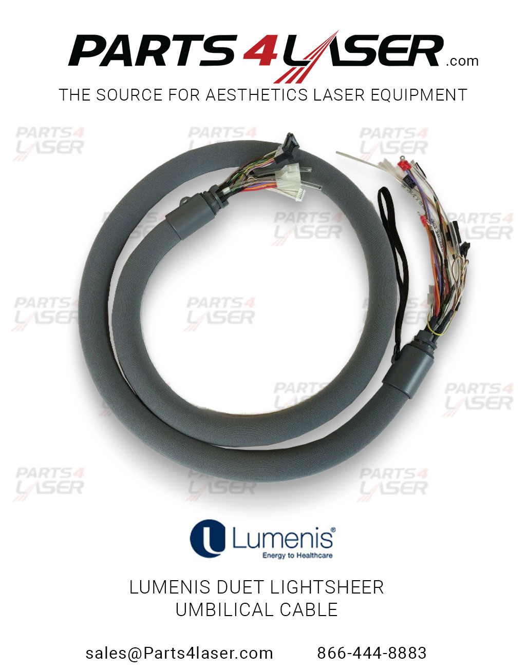 LUMENIS DUET LIGHTSHEER UMBILICAL CABLE
