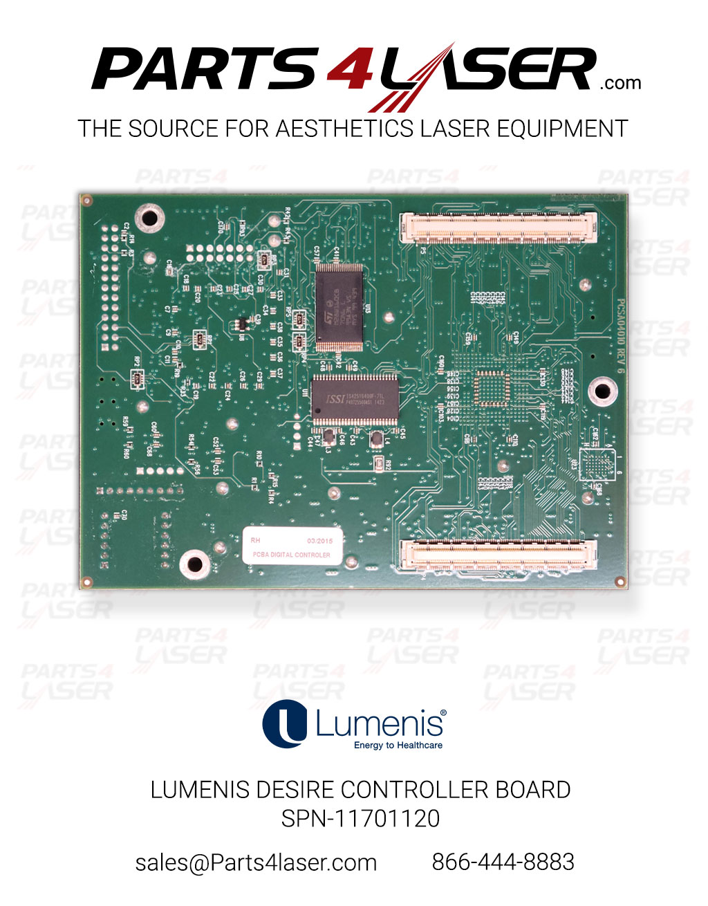 LUMENIS DESIRE CONTROLLER BOARD SPN-11701120 LUPC3602 - Image 2