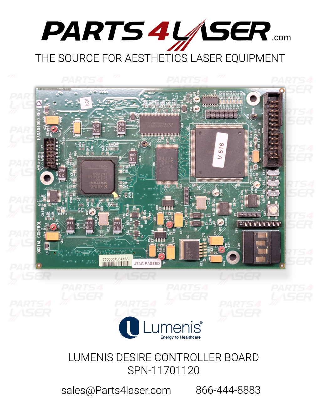 LUMENIS DESIRE CONTROLLER BOARD SPN-11701120 LUPC3602