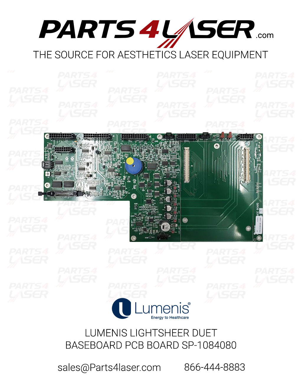 LUMENIS LIGHTSHEER DUET CONTROLLER BASEBOARD PCB BOARD SP-1084080 LUPC1941 F29