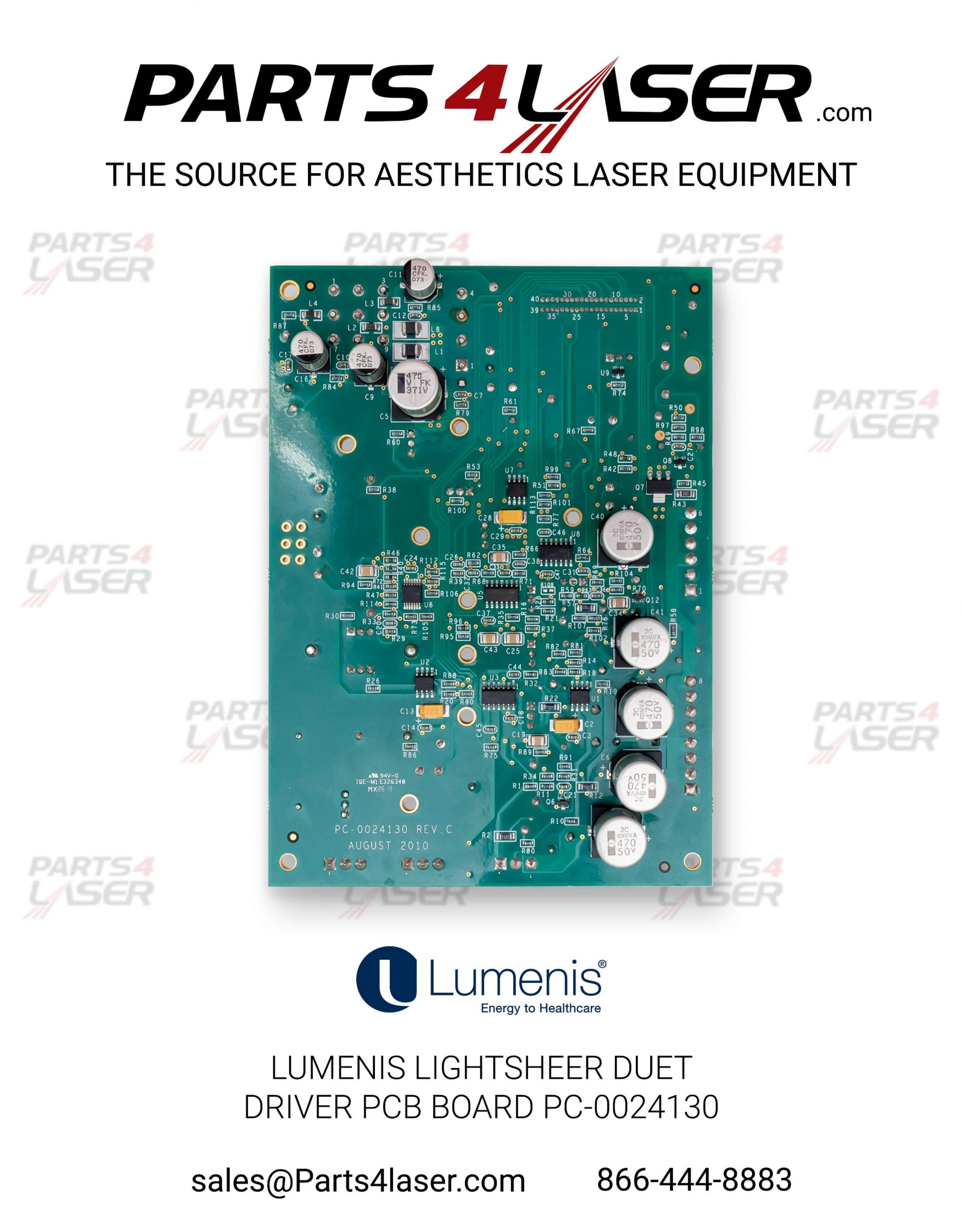 LUMENIS LIGHTSHEER DUET DRIVER PCB BOARD LUPC1942 - Image 2