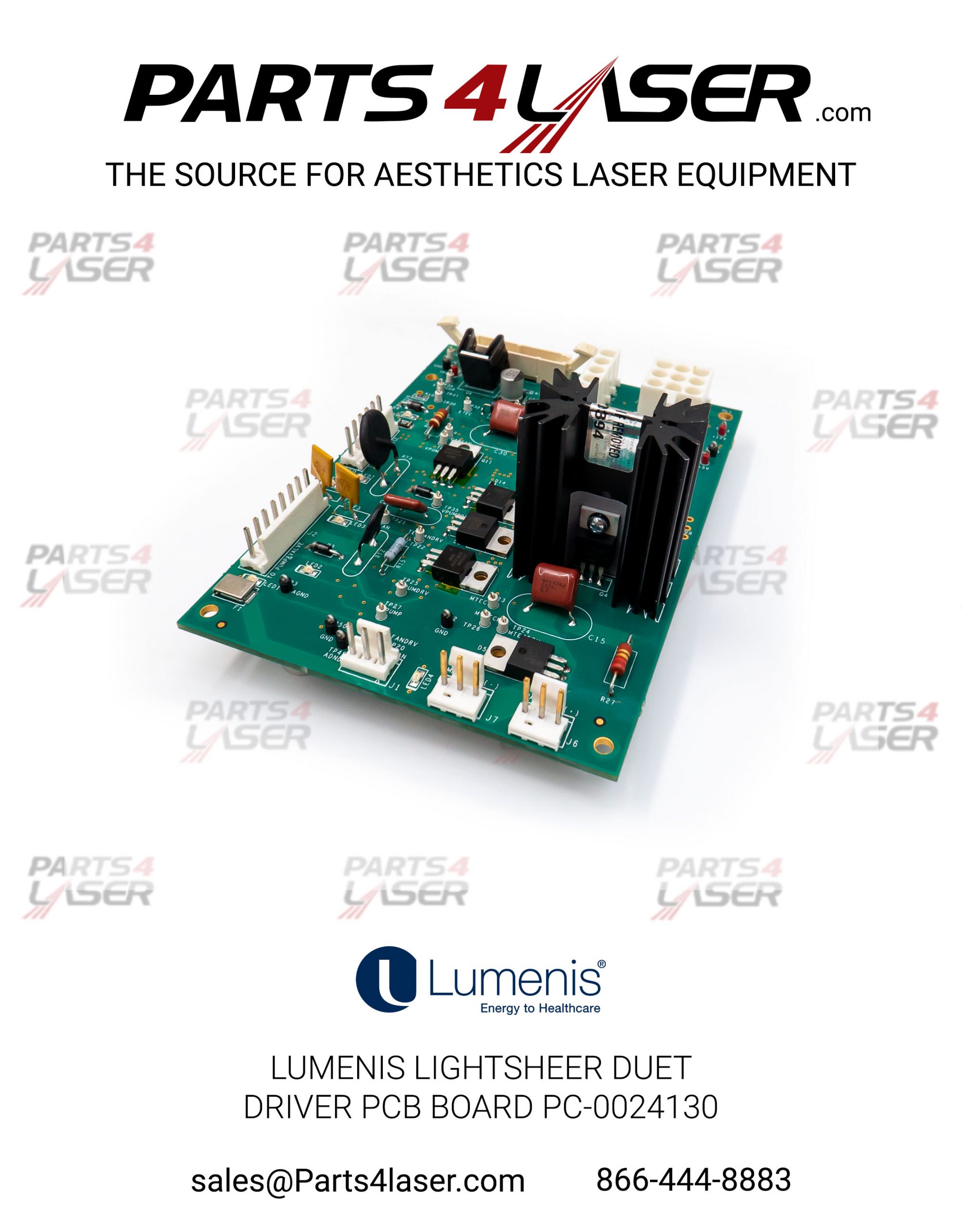 LUMENIS LIGHTSHEER DUET DRIVER PCB BOARD LUPC1942 - Image 4