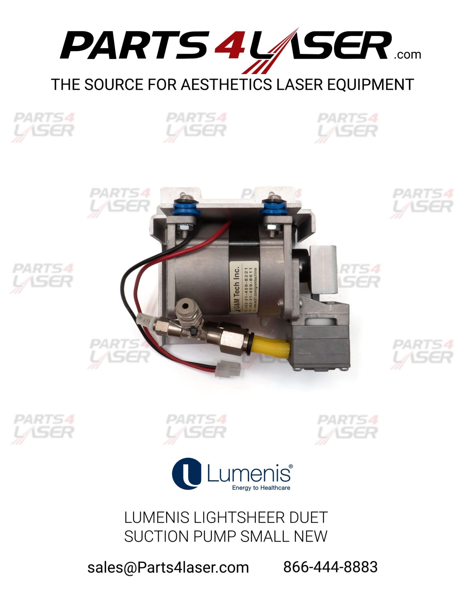 LUMENIS LIGHTSHEER DUET COMPLETE VACUUM MODULE WITH THE SUCTION PUMP, LUCN1980 - Image 7