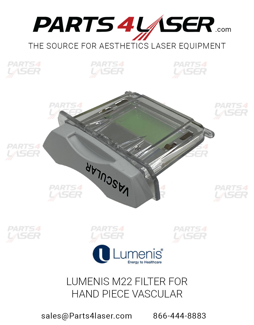 LUMENIS M22 FILTER FOR HAND PIECE VASCULAR KT-1007279 LUCN2525, F47 - Image 3