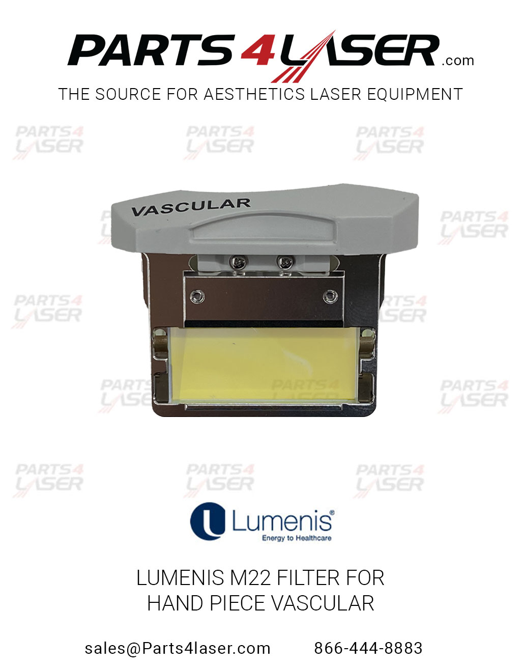 LUMENIS M22 FILTER FOR HAND PIECE VASCULAR KT-1007279 LUCN2525, F47