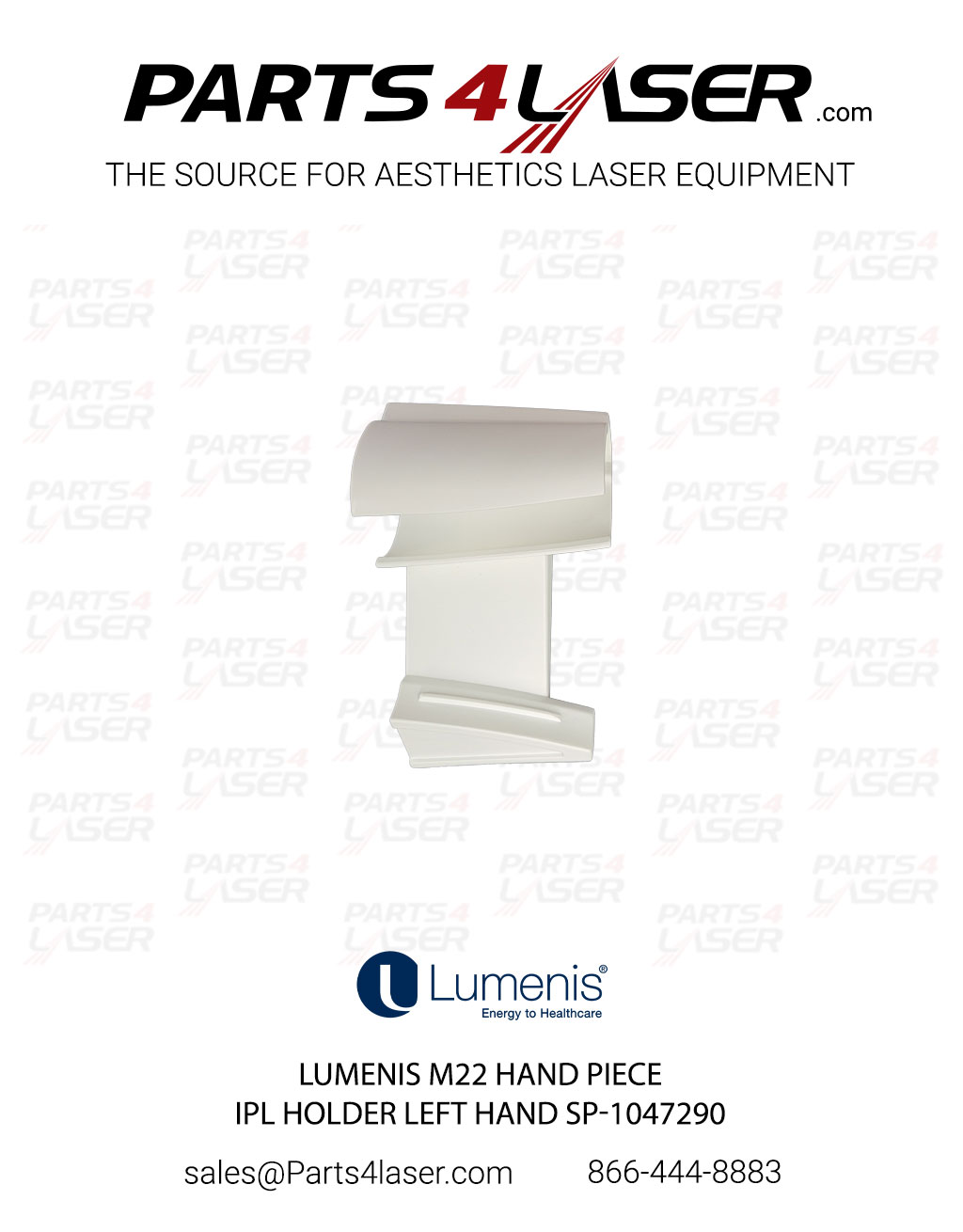 LUMENIS M22 HAND PIECE IPL HOLDER LEFT HAND SP-1047290 LUCN3658