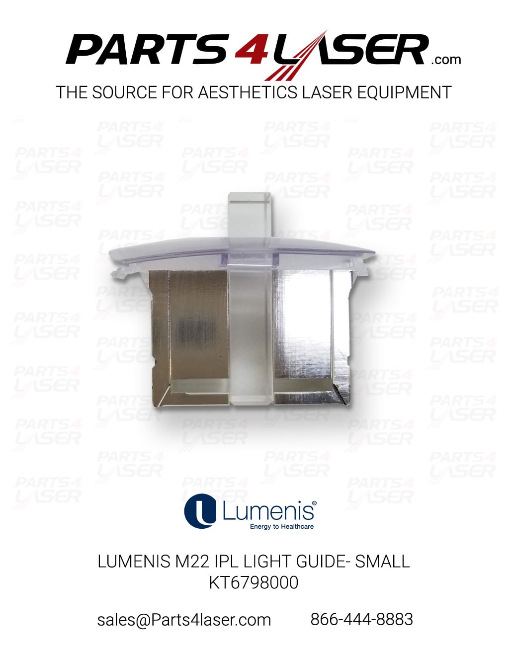 LUMENIS M22 IPL LIGHT GUIDE- SMALL KT6798000 LUOP2918, G7-A - Image 2