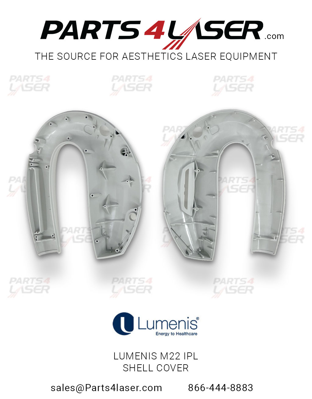 LUMENIS M22 IPL HAND PIECE SHELL COVER LUSC2857, - Image 5