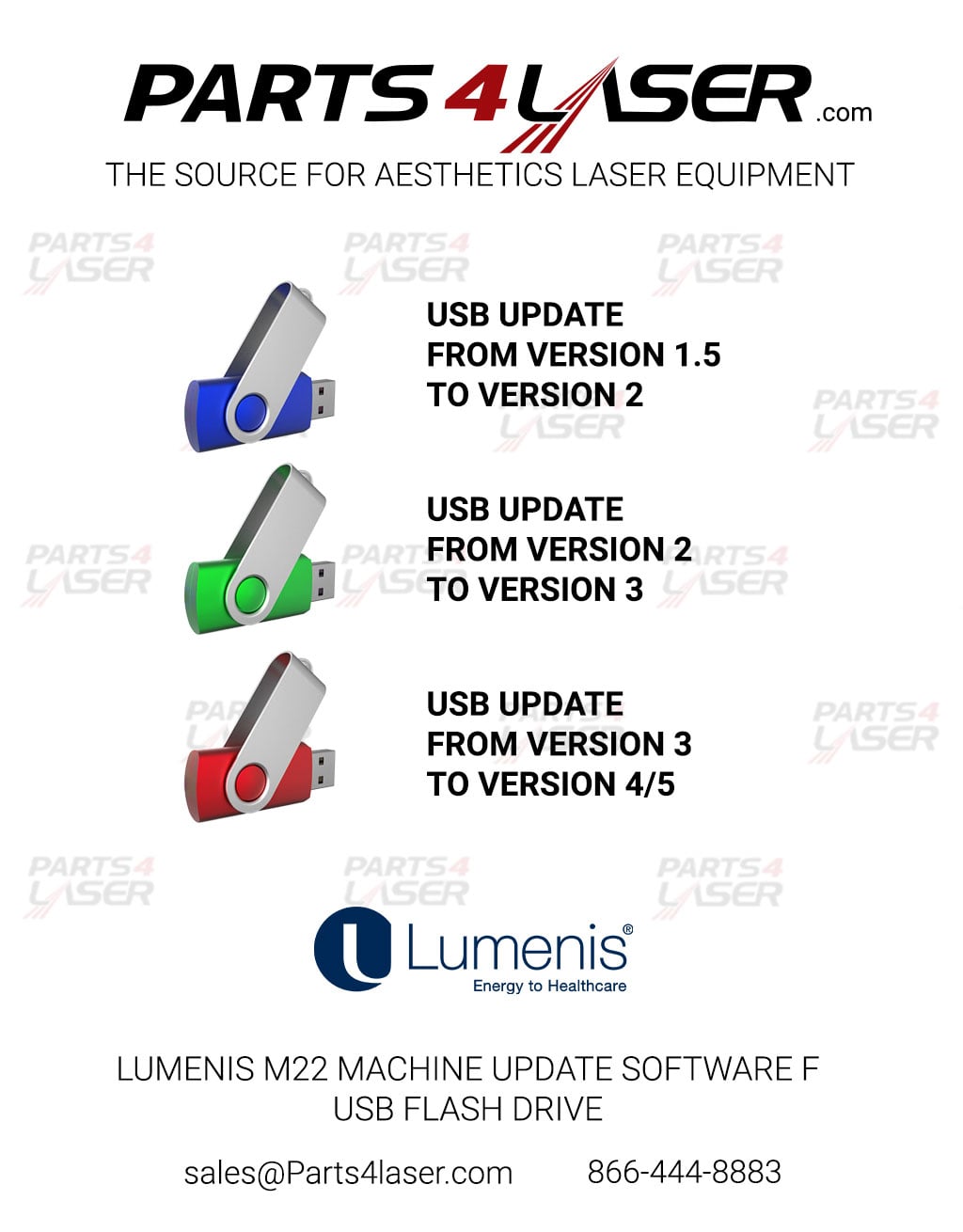 LUMENIS M22 MACHINE UPDATE SOFTWARE USB FLASH