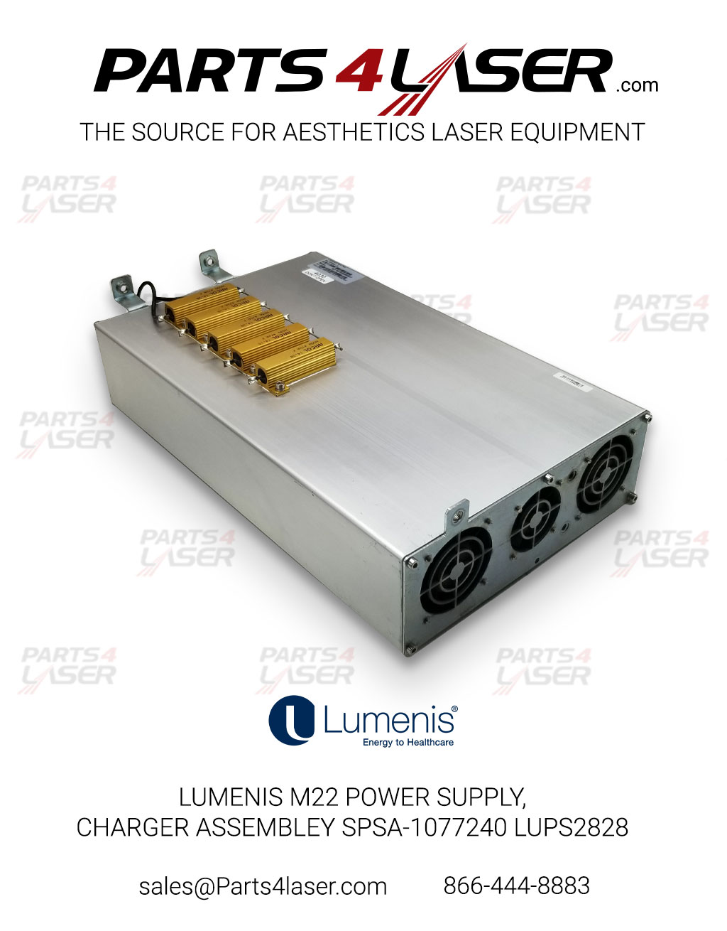 LUMENIS M22 POWER SUPPLY, CHARGER ASSEMBLEY SPSA-1077240 LUPS2828