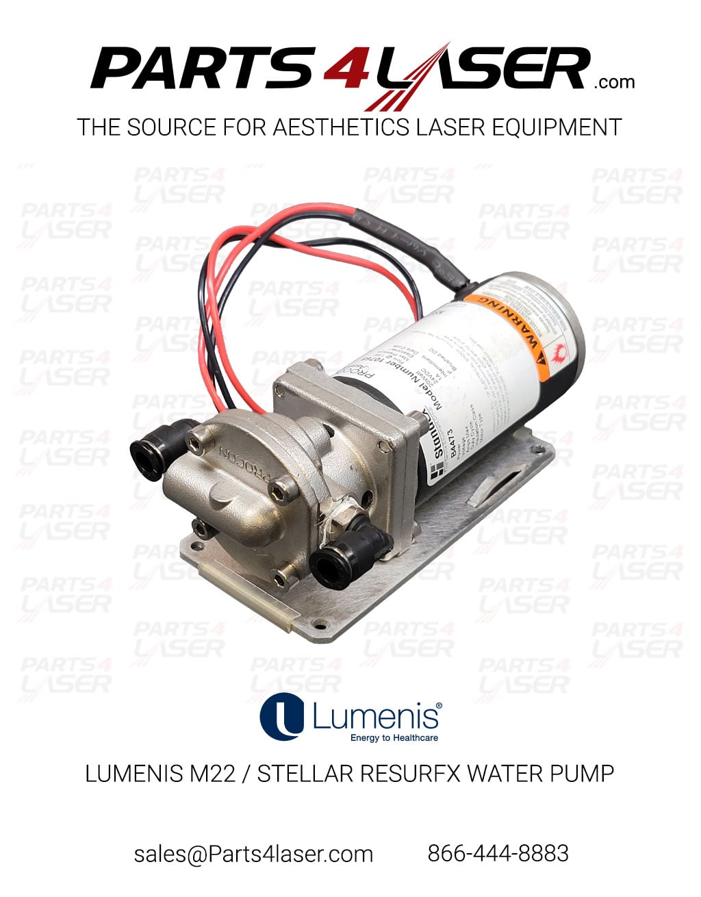 LUMENIS M22 / STELLAR RESURFX WATER PUMP LUPU3663