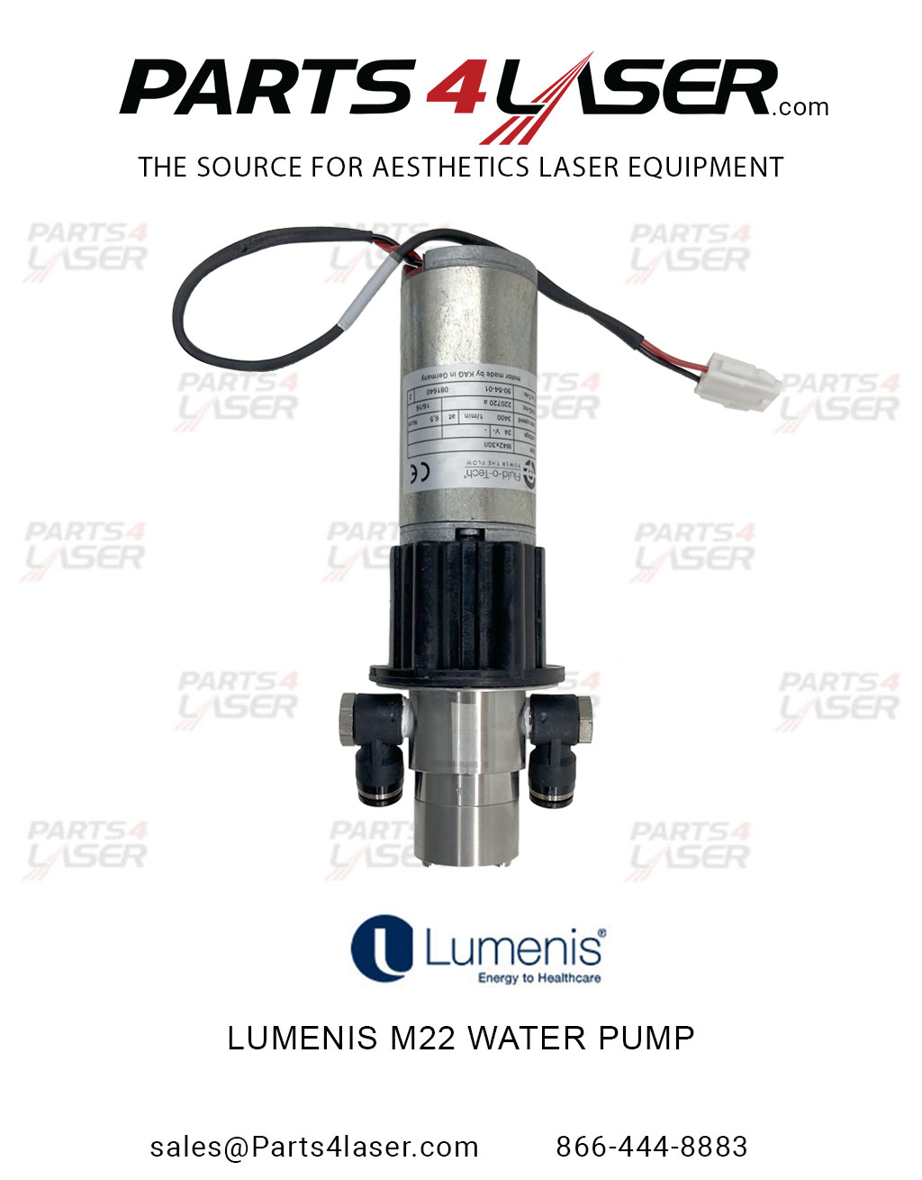 LUMENIS M22 / STELLAR / QUANTUM WATER PUMP SP-1046960 LUPU3030