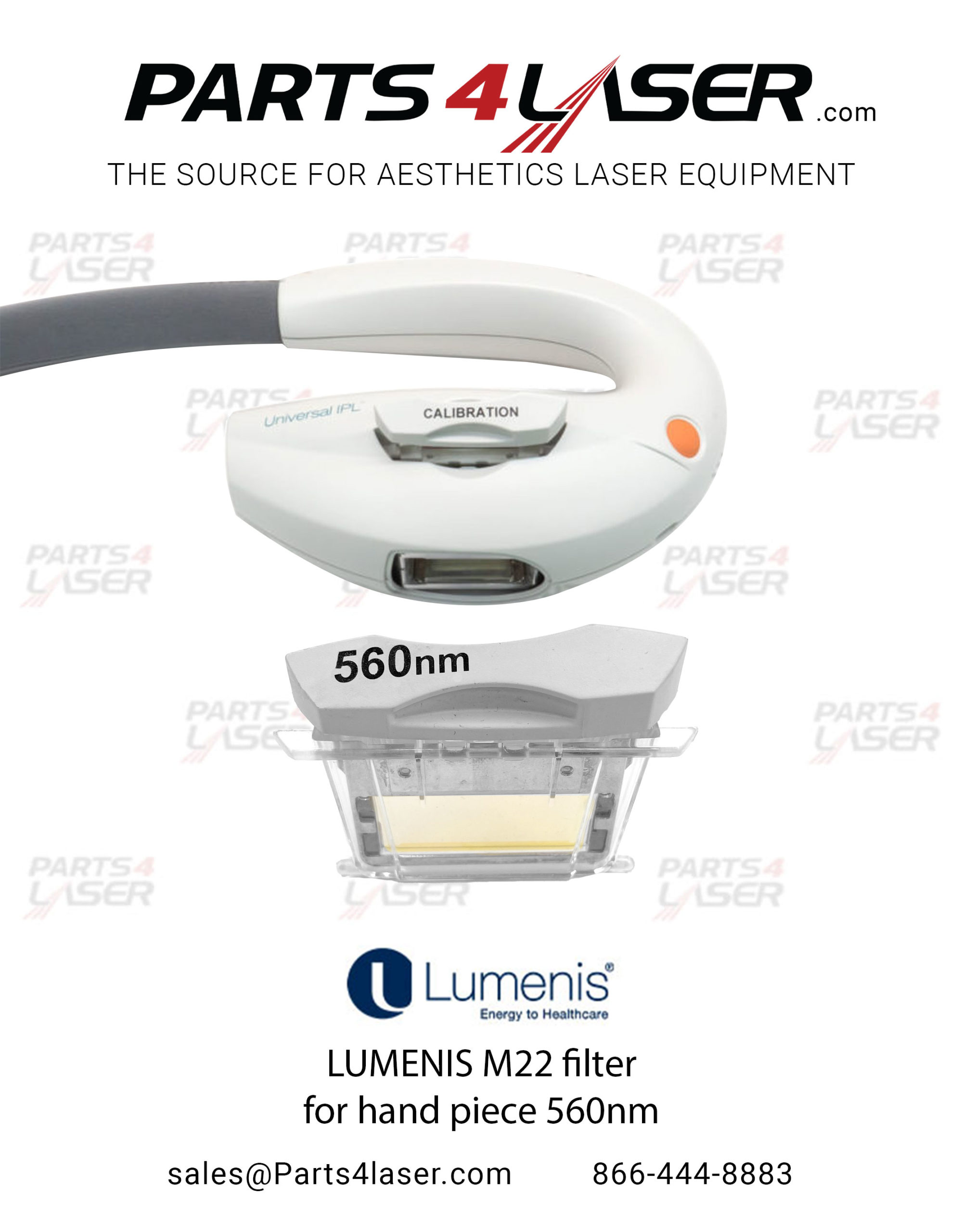 LUMENIS M22 filter for hand piece 560nm KT-1014911 LUCN1995 F47
