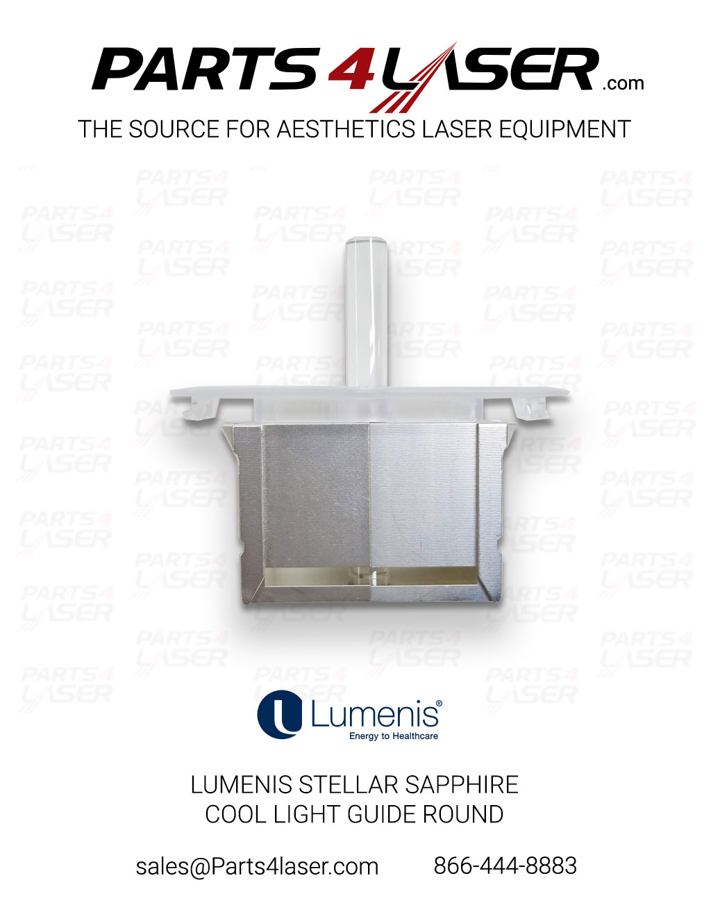 LUMENIS M22 STELLAR SAPPHIRE COOL LIGHT GUIDE ROUND KT-20115290 LUOP3358, F64