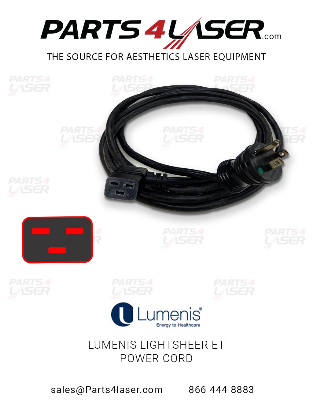 Lumenis LIGHTSHEER ET POWER CORD