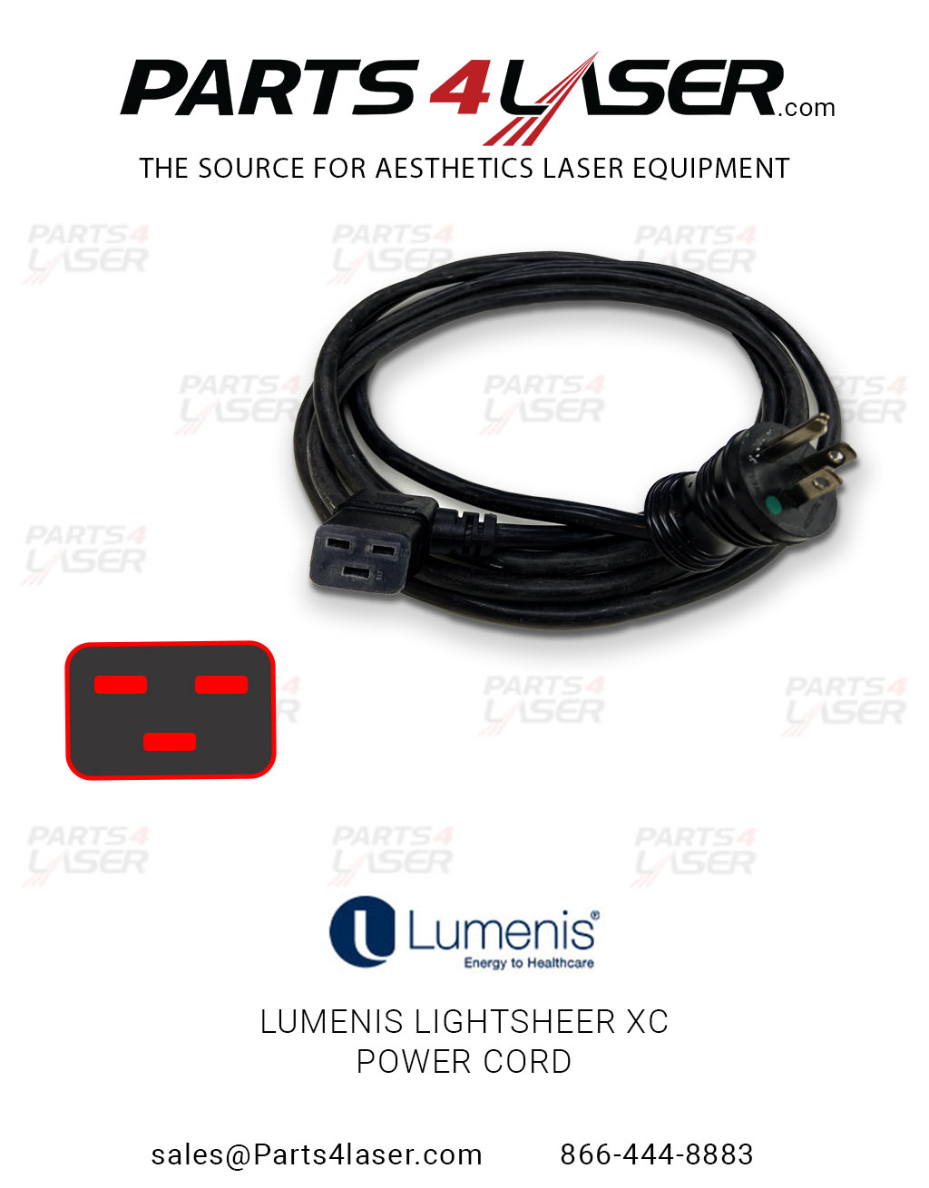 Lumenis LIGHTSHEER XC POWER CORD