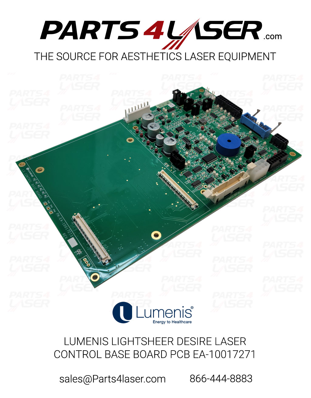 LUMENIS LIGHTSHEER DESIRE LASER CONTROL BASE BOARD PCB SPN-11701113 LUPC3382