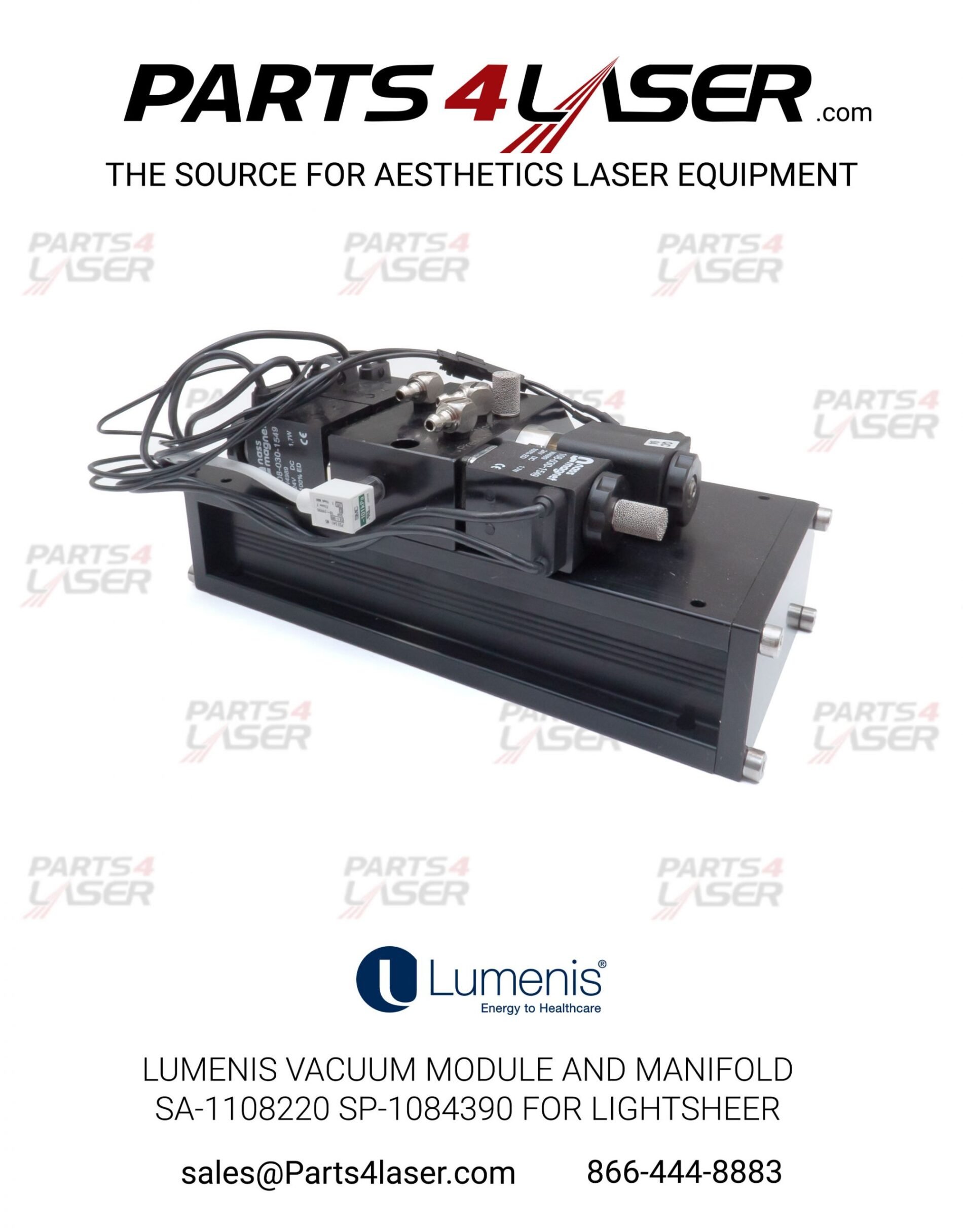 LUMENIS LIGHTSHEER DUET COMPLETE VACUUM MODULE WITH THE SUCTION PUMP, LUCN1980 - Image 5