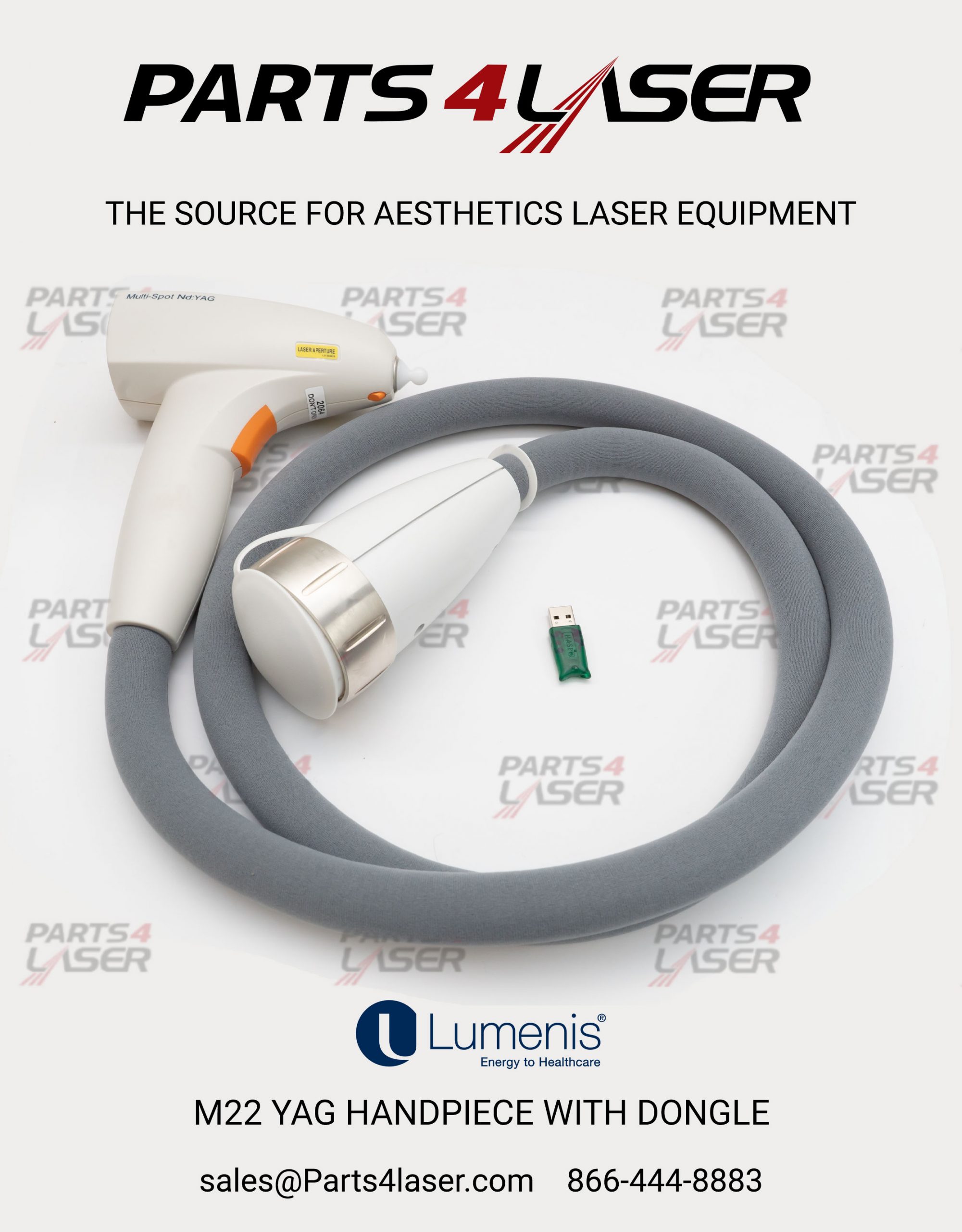 LUMENIS M22 YAG HANDPIECE COMPLETE SET LUHP1967 - Image 6