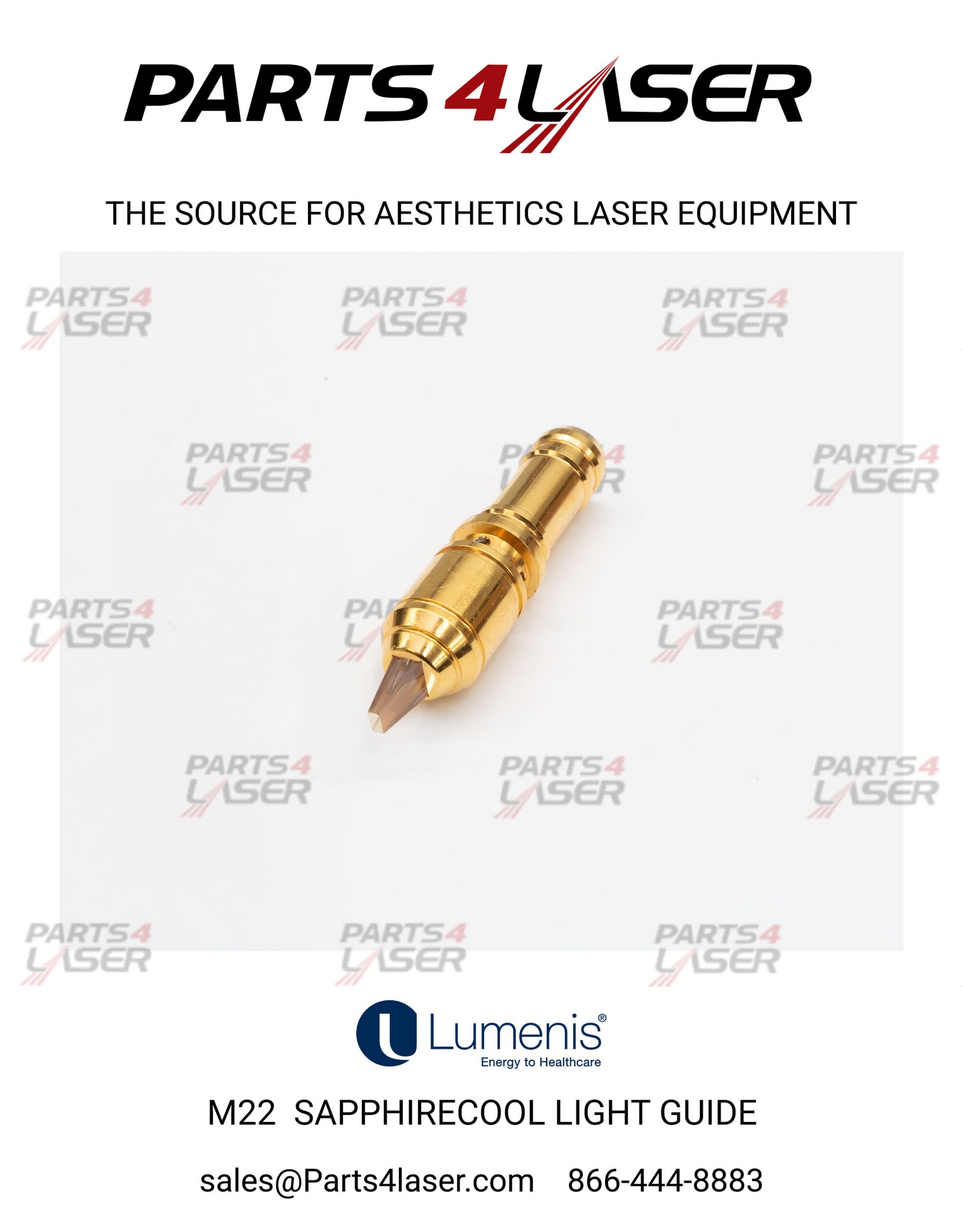 LUMENIS M22 YAG HANDPIECE COMPLETE SET LUHP1967 - Image 3