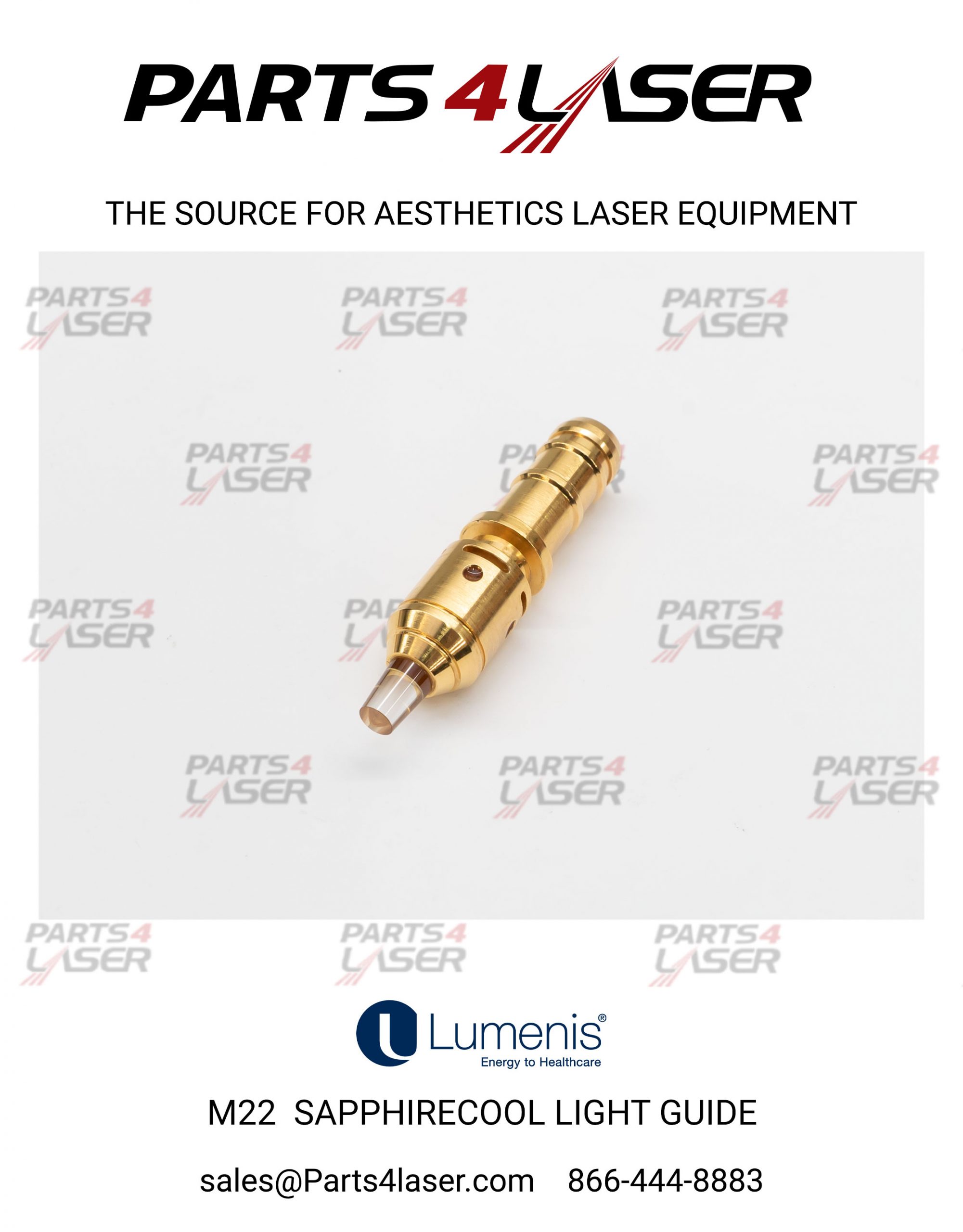 LUMENIS M22 YAG HANDPIECE COMPLETE SET LUHP1967 - Image 4