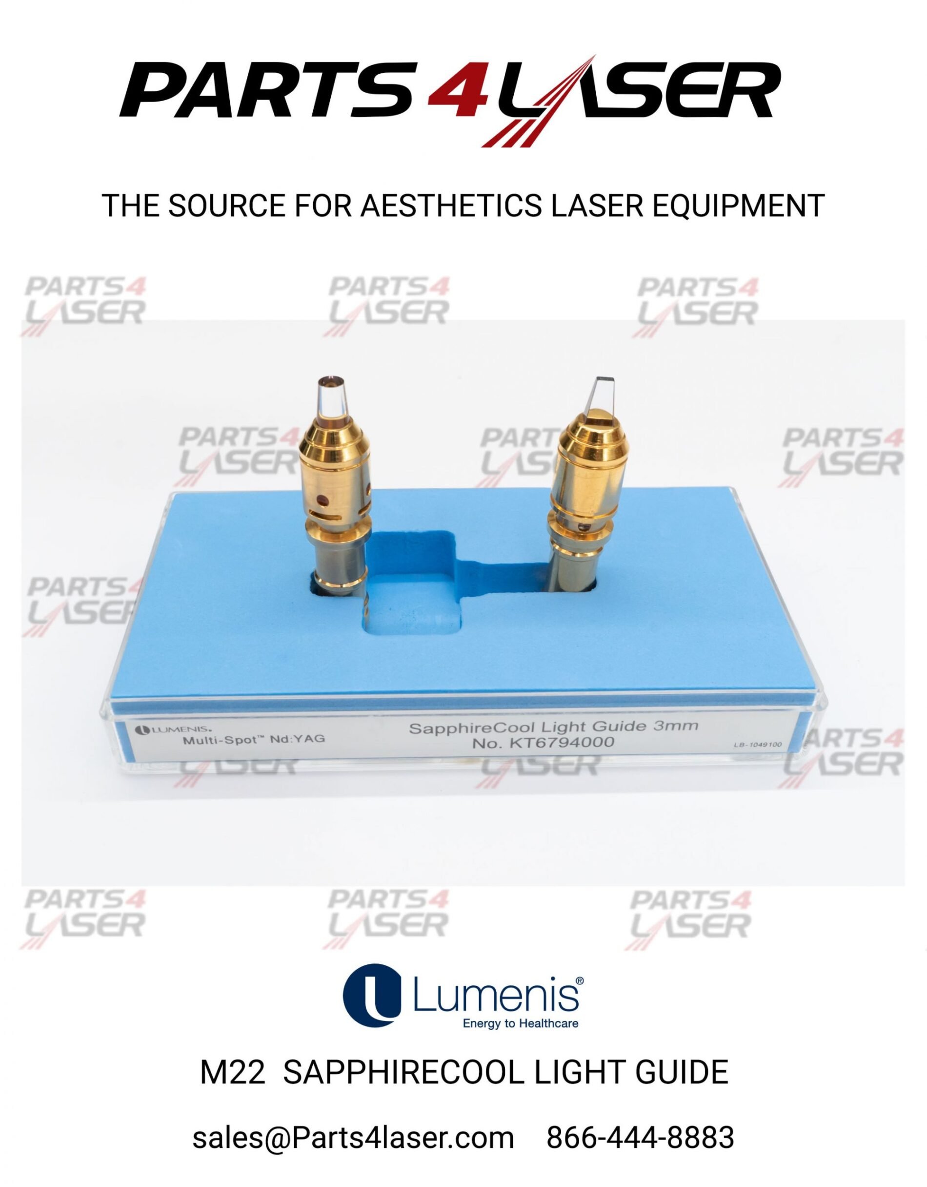 LUMENIS M22 YAG HANDPIECE COMPLETE SET - Image 2
