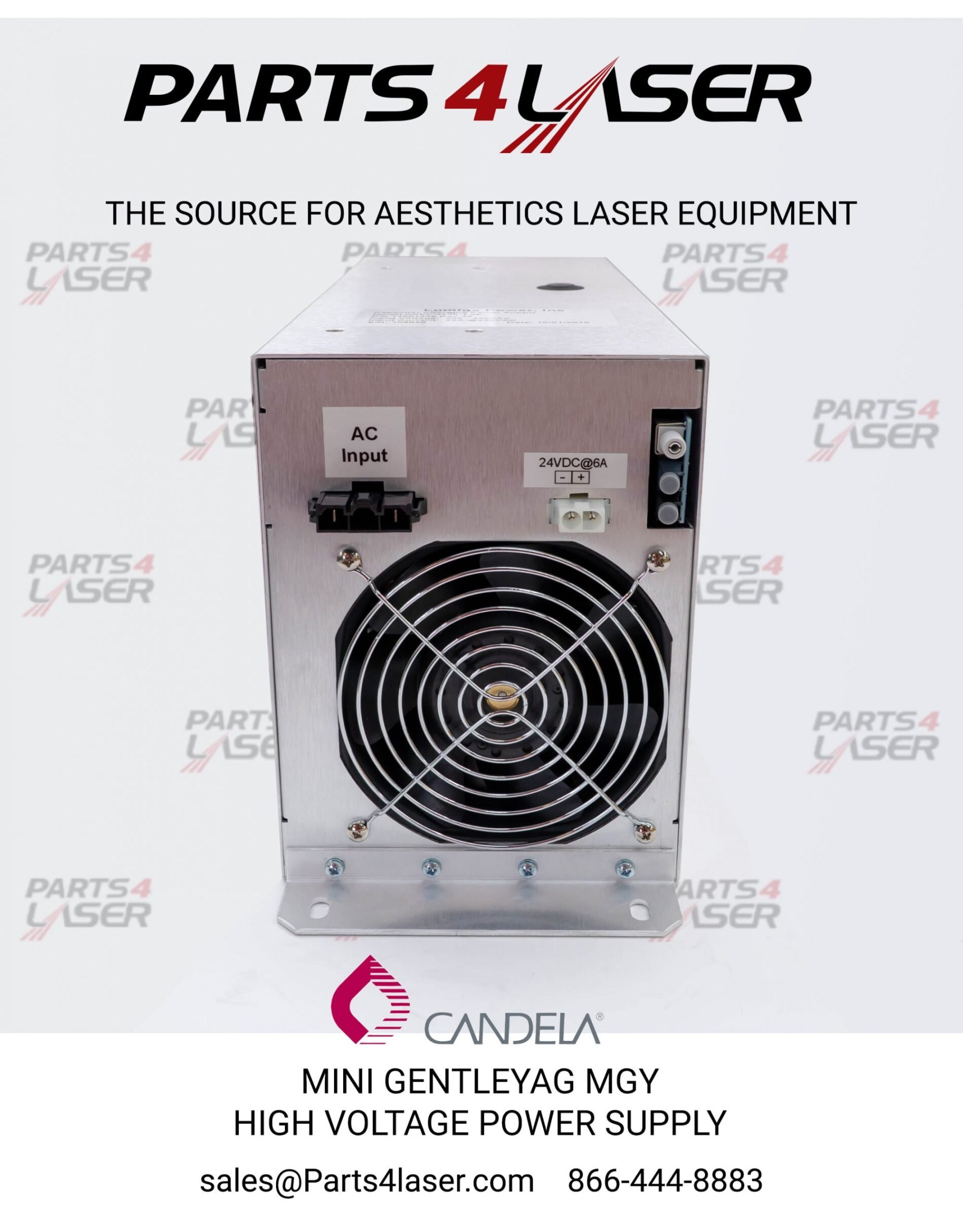 CANDELA MINI GENTLEYAG MGY HIGH VOLTAGE POWER SUPPLY HVPS 8901-01-1342 CAPS1213 - Image 2