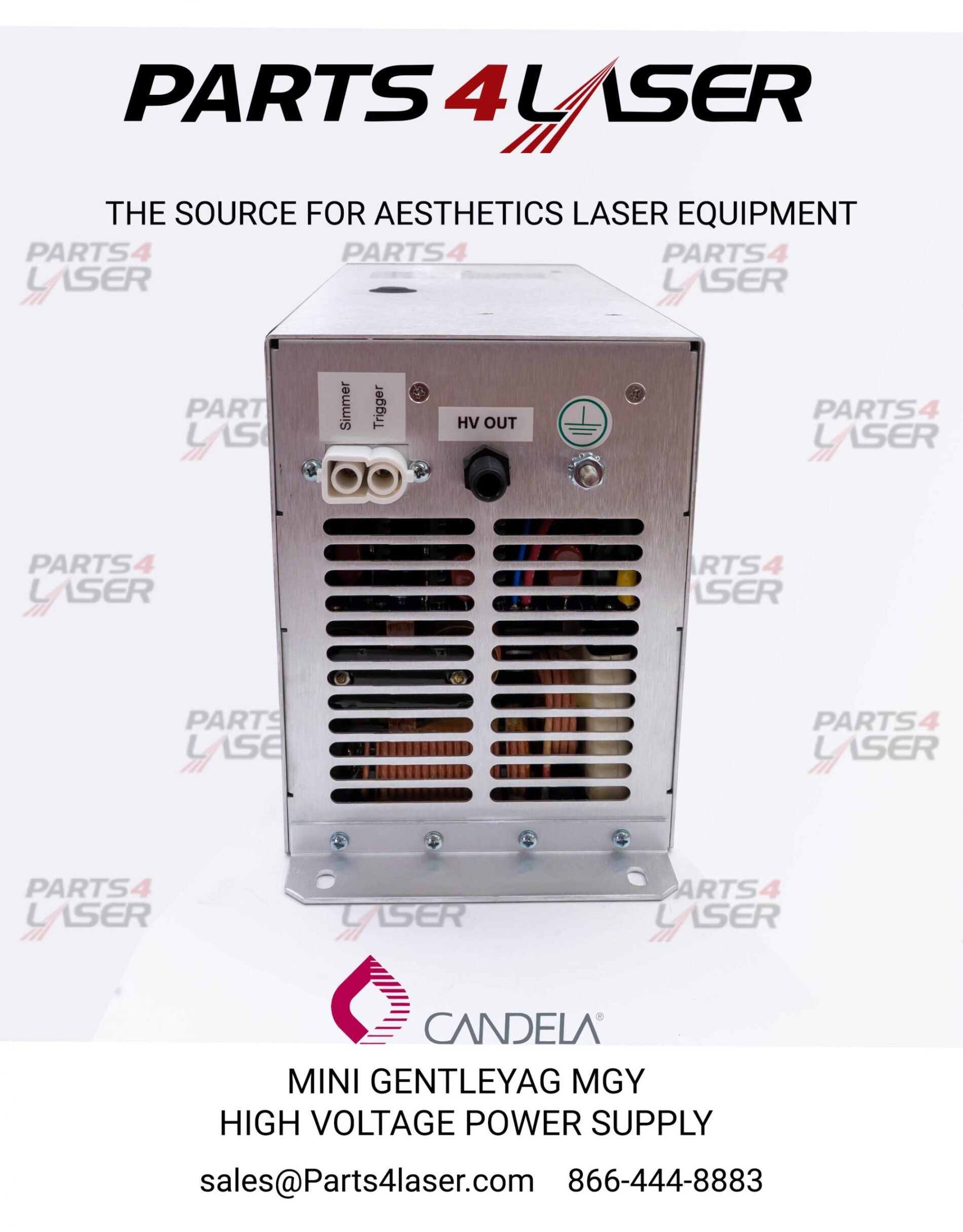 CANDELA MINI GENTLEYAG MGY HIGH VOLTAGE POWER SUPPLY HVPS 8901-01-1342 CAPS1213 - Image 3