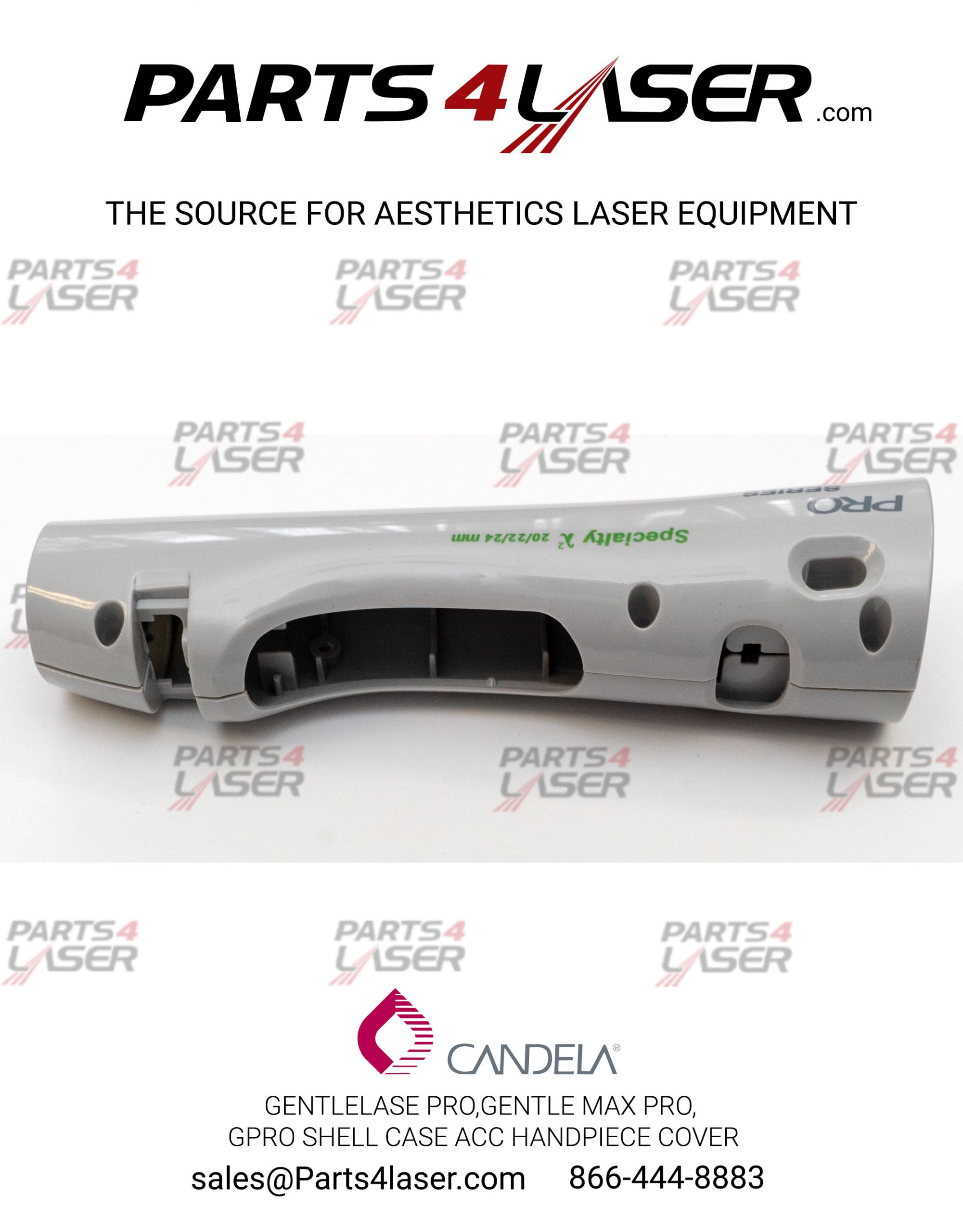 GENTLELASE PRO,GENTLE MAX PRO, GPRO SHELL CASE ACC 20/22/24MM HANDPIECE COVER CACN1386, B106 - Image 6