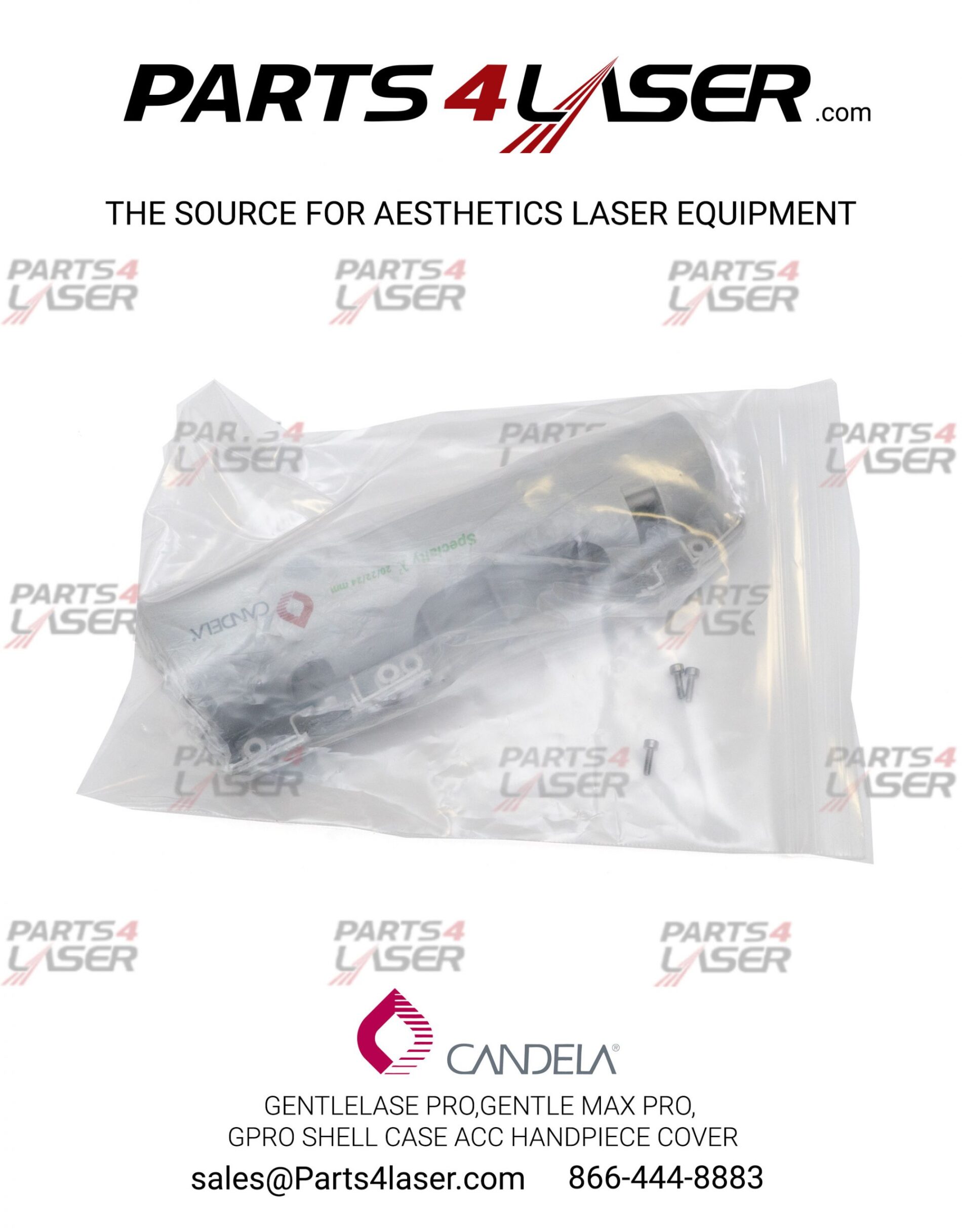 GENTLELASE PRO,GENTLE MAX PRO, GPRO SHELL CASE ACC 20/22/24MM HANDPIECE COVER CACN1386, B106 - Image 2