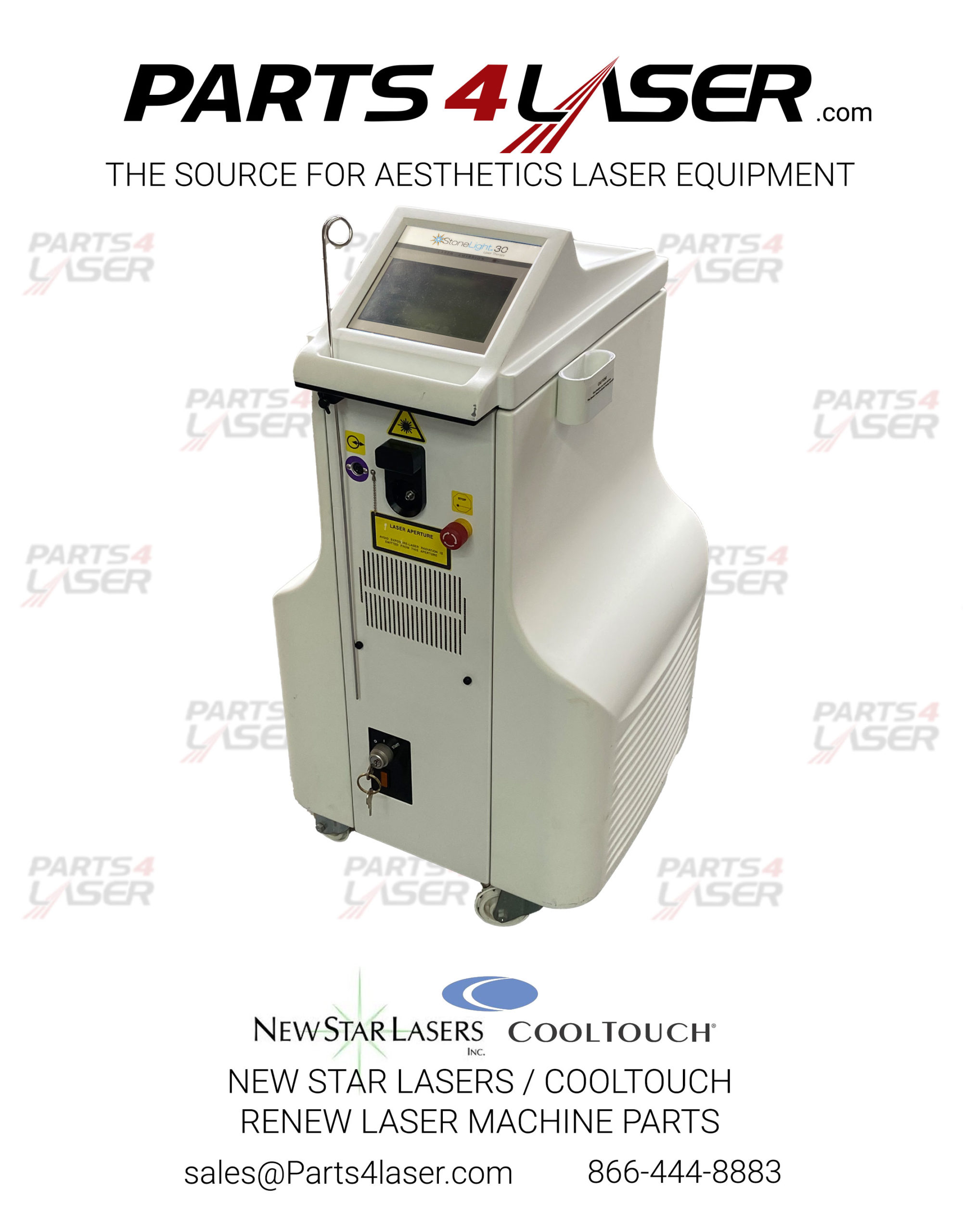 NEW STAR LASERS / COOLTOUCH RENEW LASER MACHINE PARTS