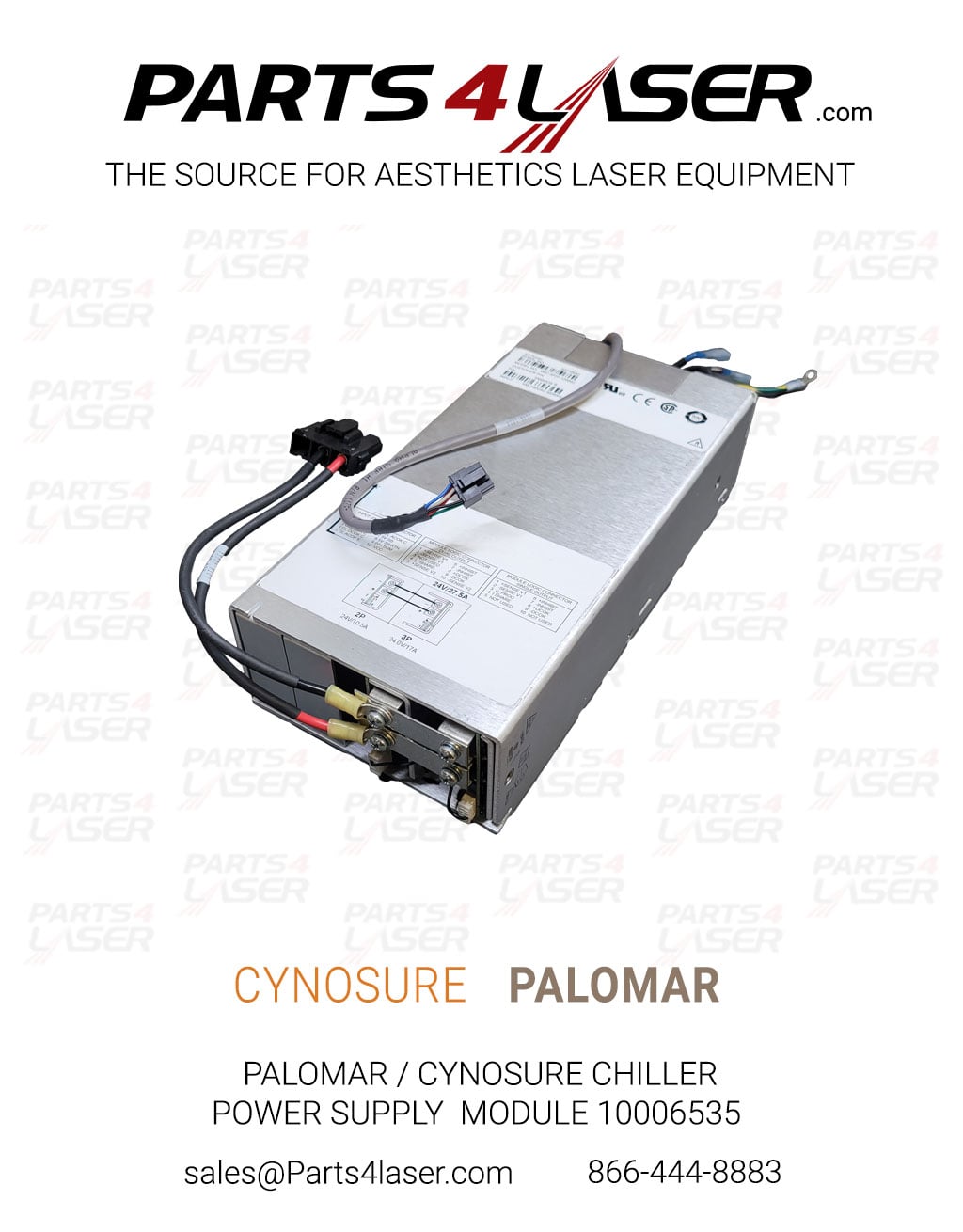 PALOMAR / CYNOSURE CHILLER POWER SUPPLY MODULE 10006535 PAPS3715