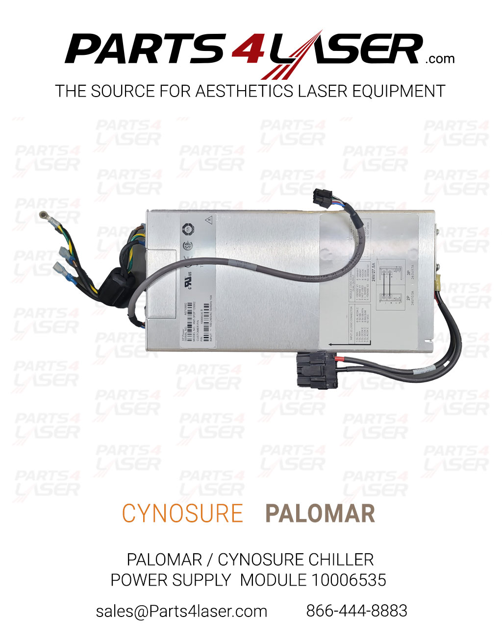PALOMAR / CYNOSURE CHILLER POWER SUPPLY MODULE 10006535 PAPS3715 - Image 2