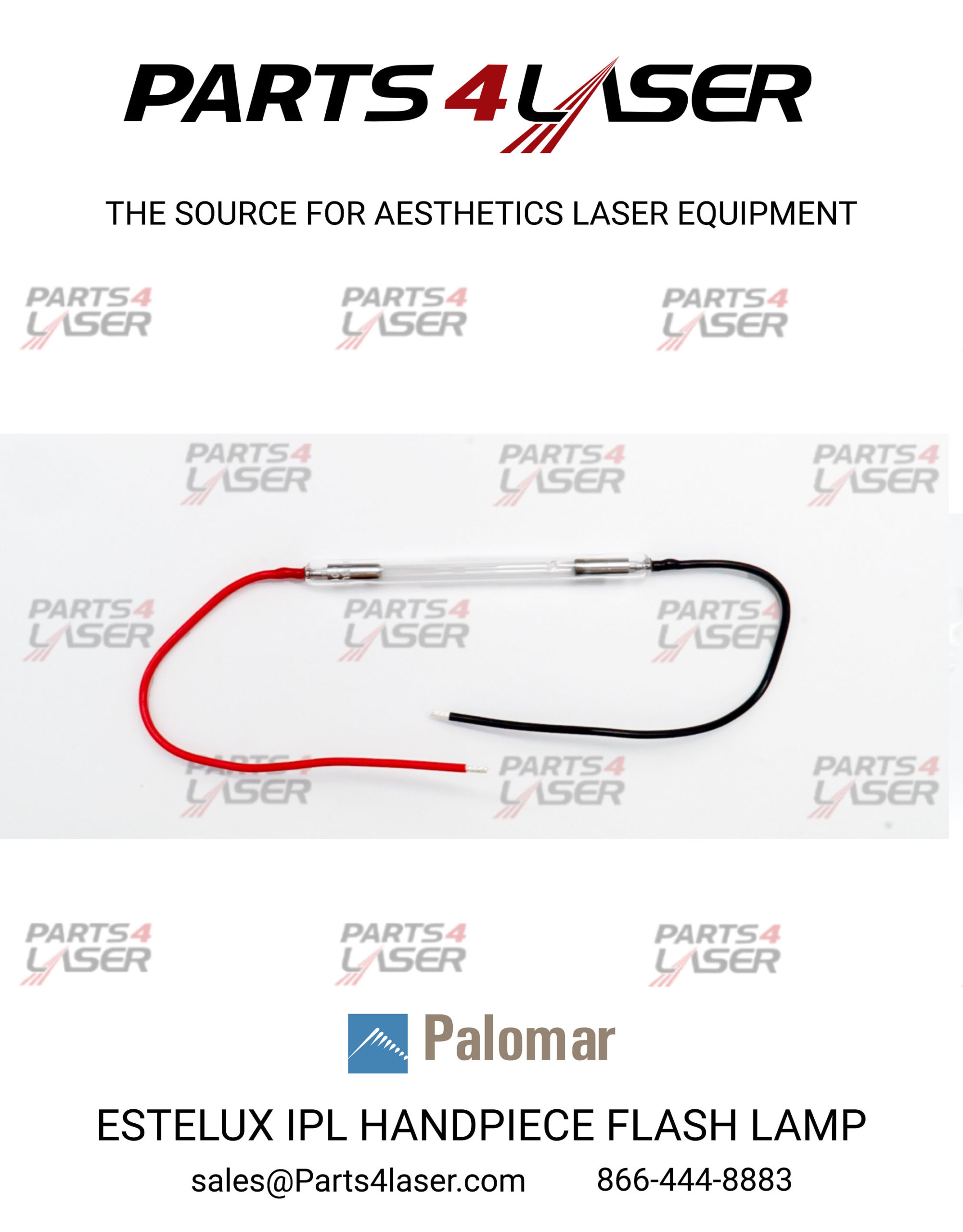 PALOMAR ESTELUX MEDILUX IPL HANDPIECE FLASH LAMP