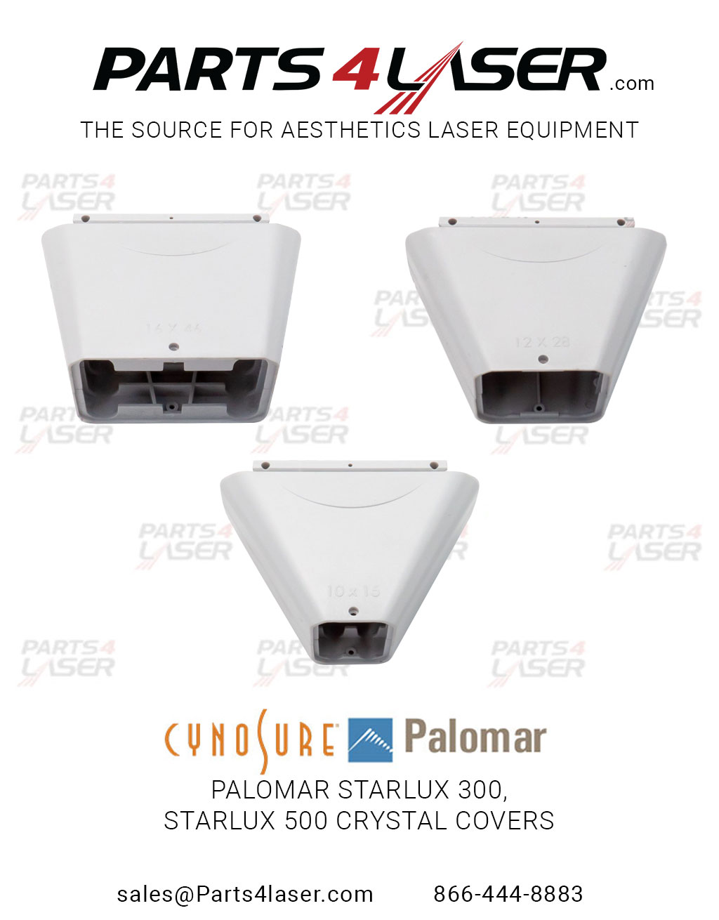 PALOMAR STARLUX 300, STARLUX 500 CRYSTAL COVERS