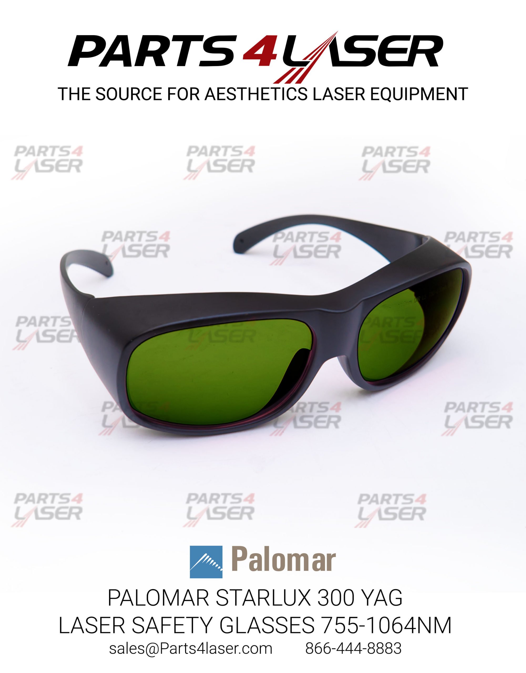 PALOMAR STARLUX 300 IPL LASER SAFETY GLASSES 200-1200 NM