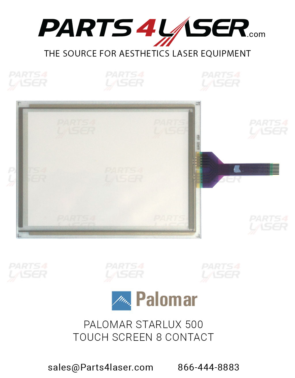 PALOMAR STARLUX 500 TOUCH SCREEN 8 CONTACT