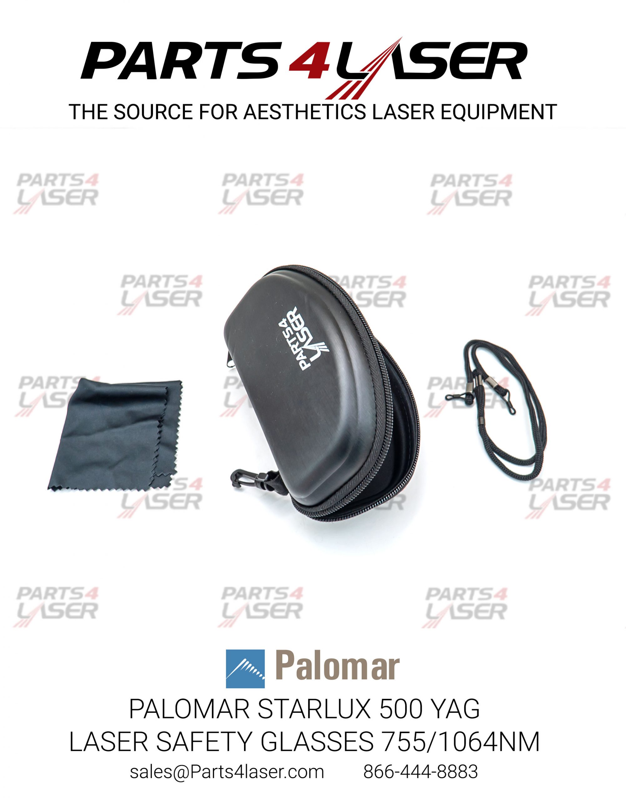 PALOMAR STARLUX 500 YAG LASER SAFETY GLASSES 755/1064nm - Image 2