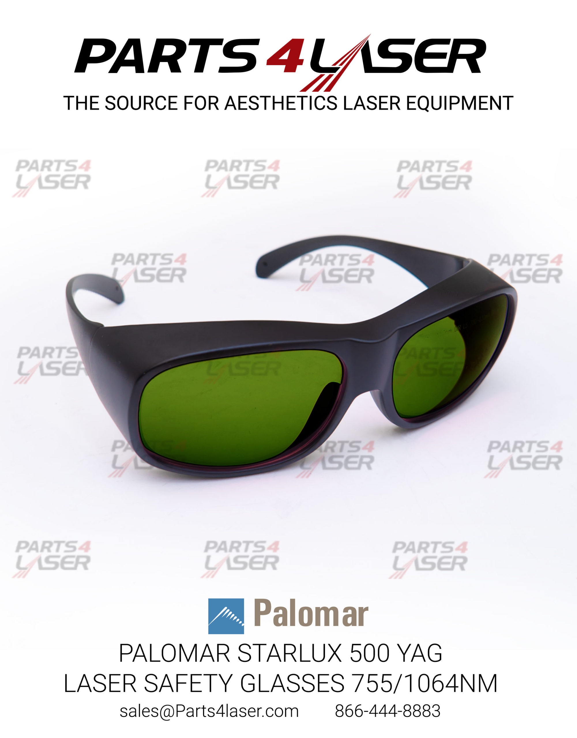 PALOMAR STARLUX 500 YAG LASER SAFETY GLASSES 755/1064nm