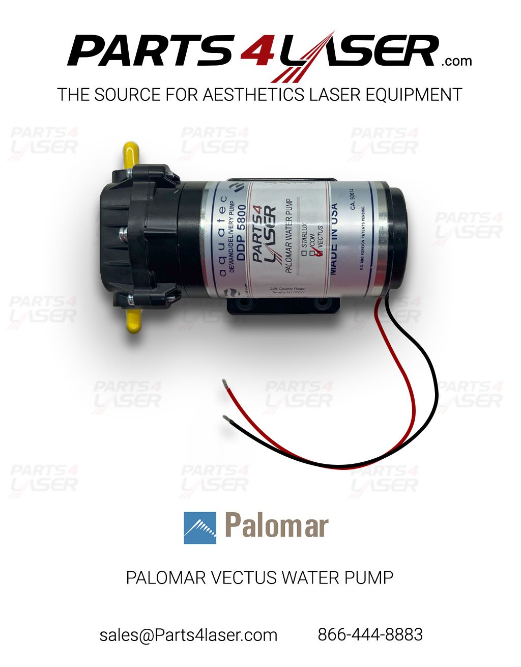 PALOMAR VECTUS WATER PUMP, CYNOSURE VECTUS WATER PUMP PAPU2034