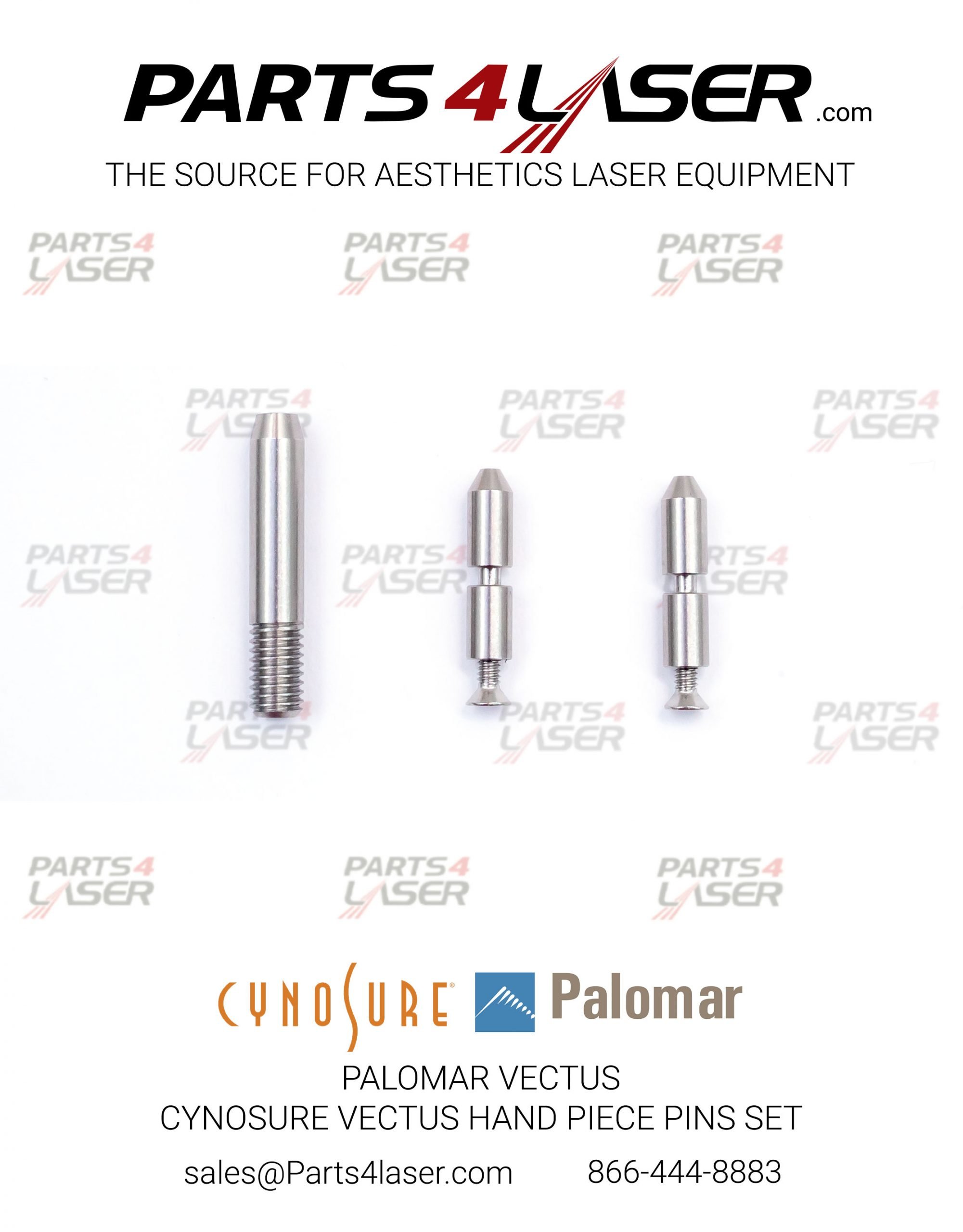 PALOMAR VECTUS CYNOSURE VECTUS HAND PIECE PINS SET CYCN2408 B75