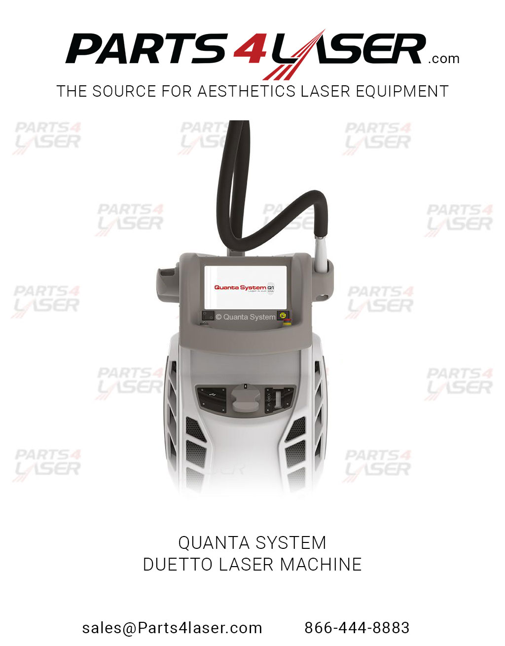 QUANTA SYSTEM DUETTO MT EVO FLASH LAMP QUFL2932 - Image 3
