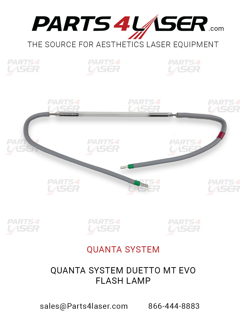 QUANTA SYSTEM DUETTO MT EVO FLASH LAMP QUFL2932