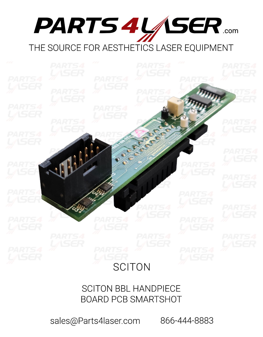 SCITON BBL HANDPIECE BOARD PCB SHOTSMART SCPC3281