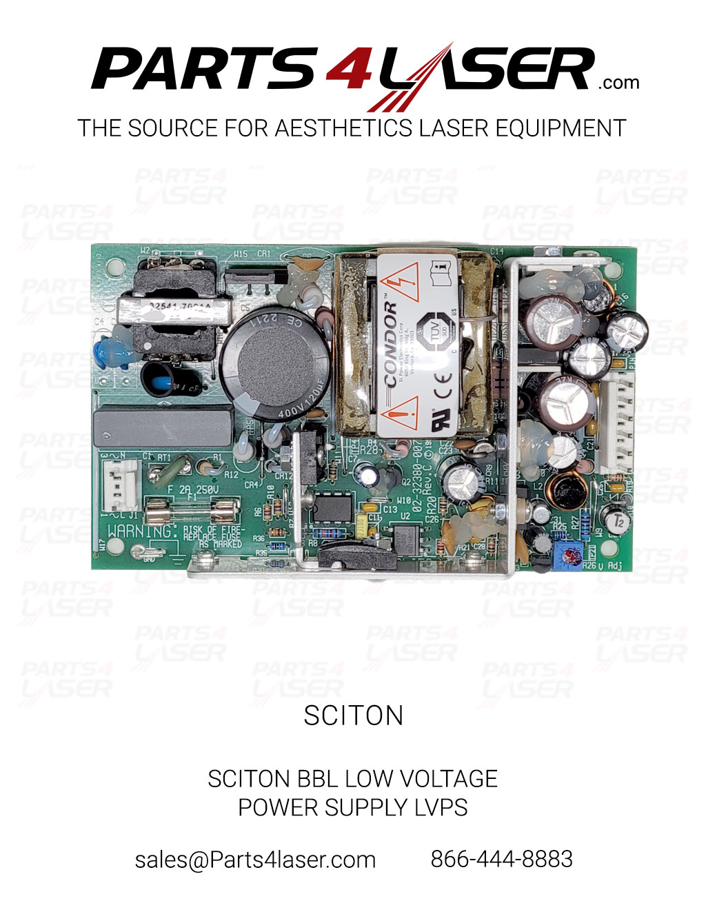 SCITON BBL LOW VOLTAGE POWER SUPPLY LVPS SCPS3590 - Image 3