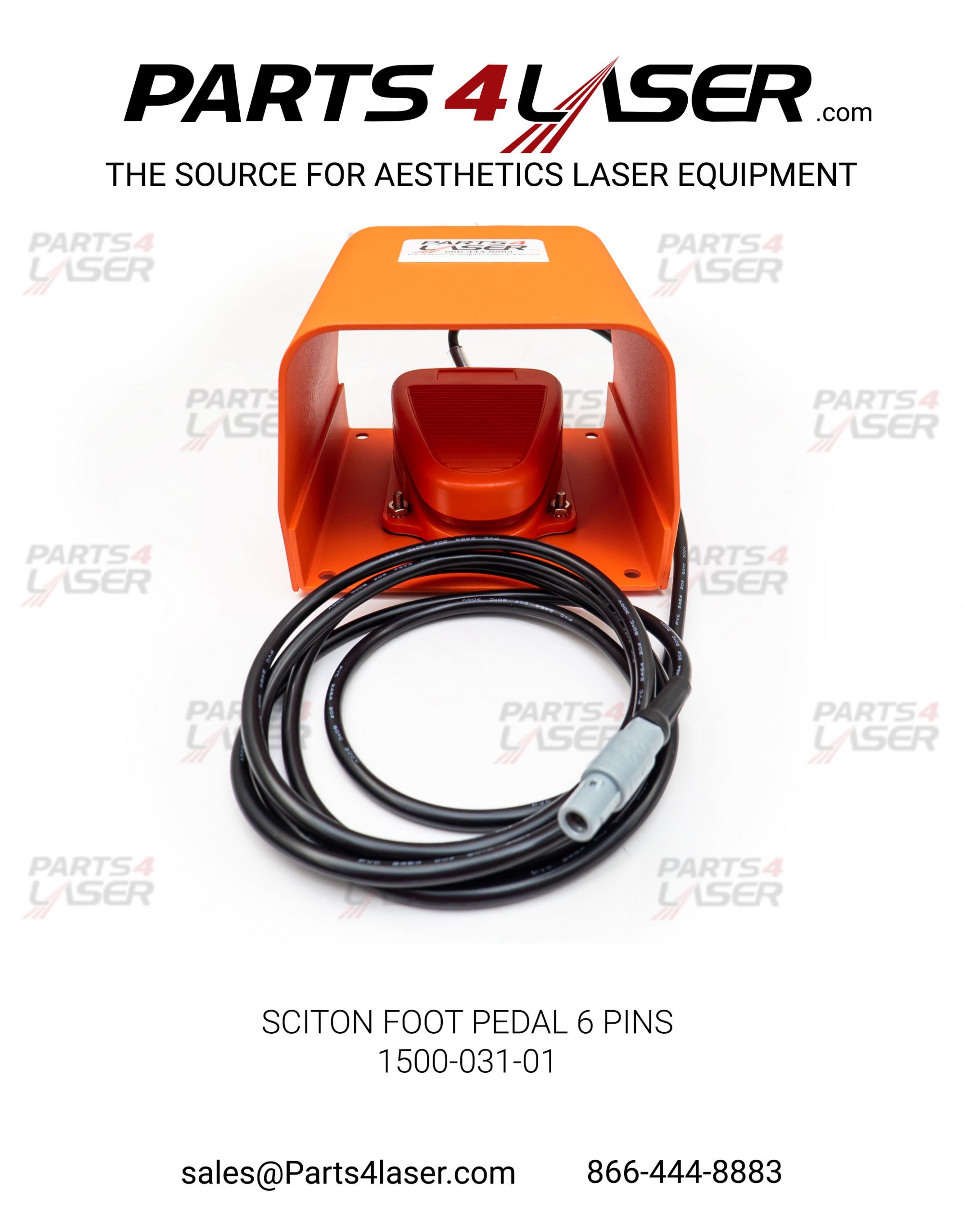 SCITON FOOT PEDAL FOOT SWITCH 6 PINS - NEW 1500-031-01 , SCFP2160