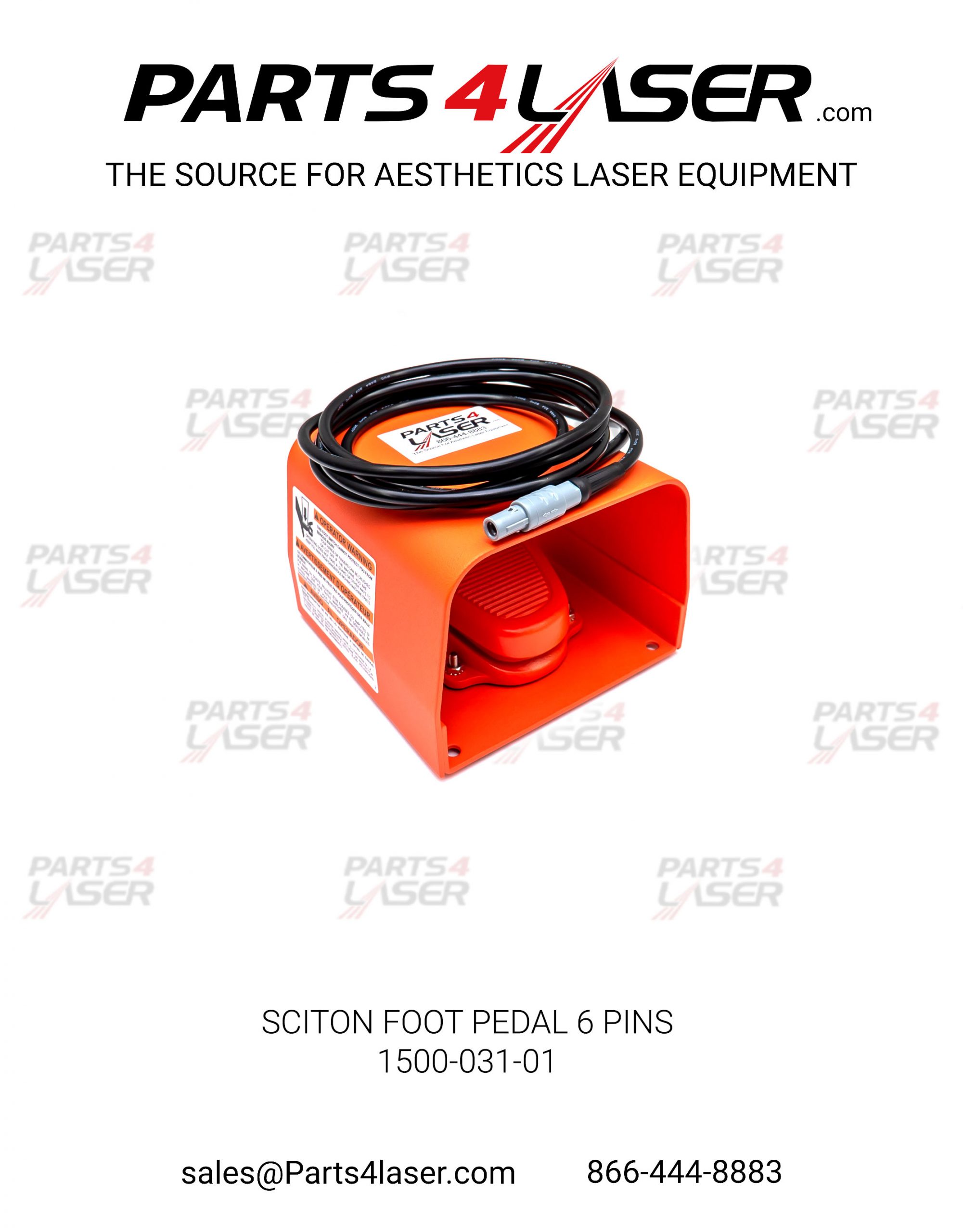 SCITON FOOT PEDAL FOOT SWITCH 6 PINS - NEW 1500-031-01 , SCFP2160 - Image 3