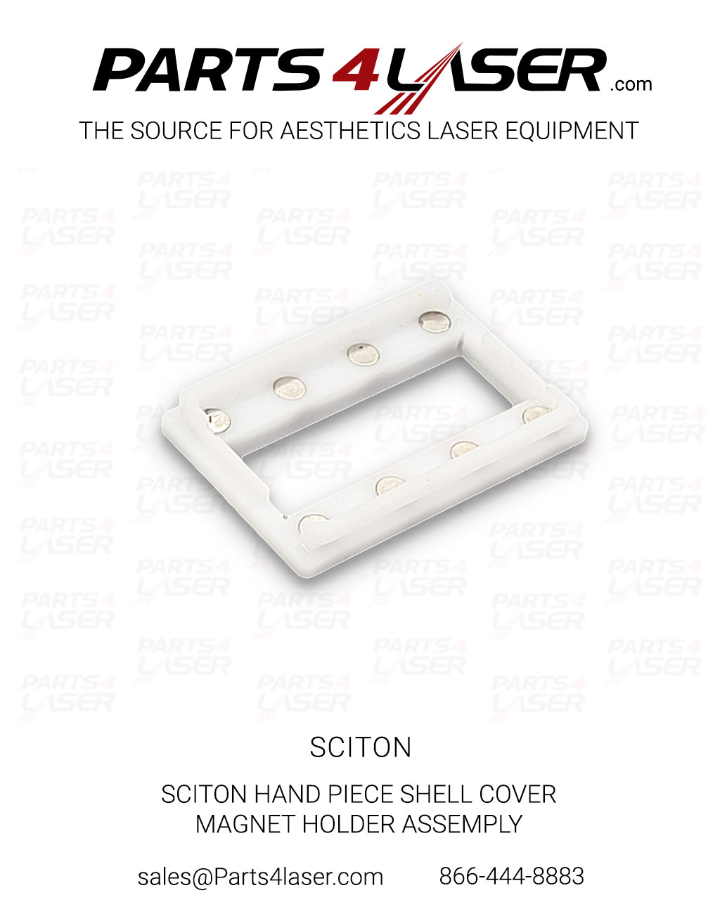 SCITON BBL HAND PIECE SHELL COVER MAGNET HOLDER ASSEMPLY SCCN3413