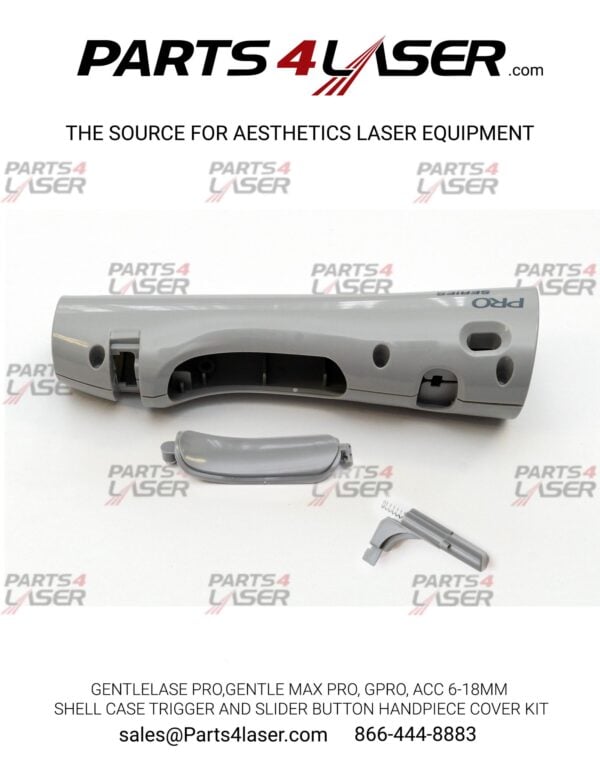 ACC 6-18MM HANDPIECE SHELL CASE, TRIGGER AND SLIDER BUTTONS KIT FOR CANDELA® GENTLELASE PRO,GENTLE MAX PRO, GPRO, CACN1387, B107